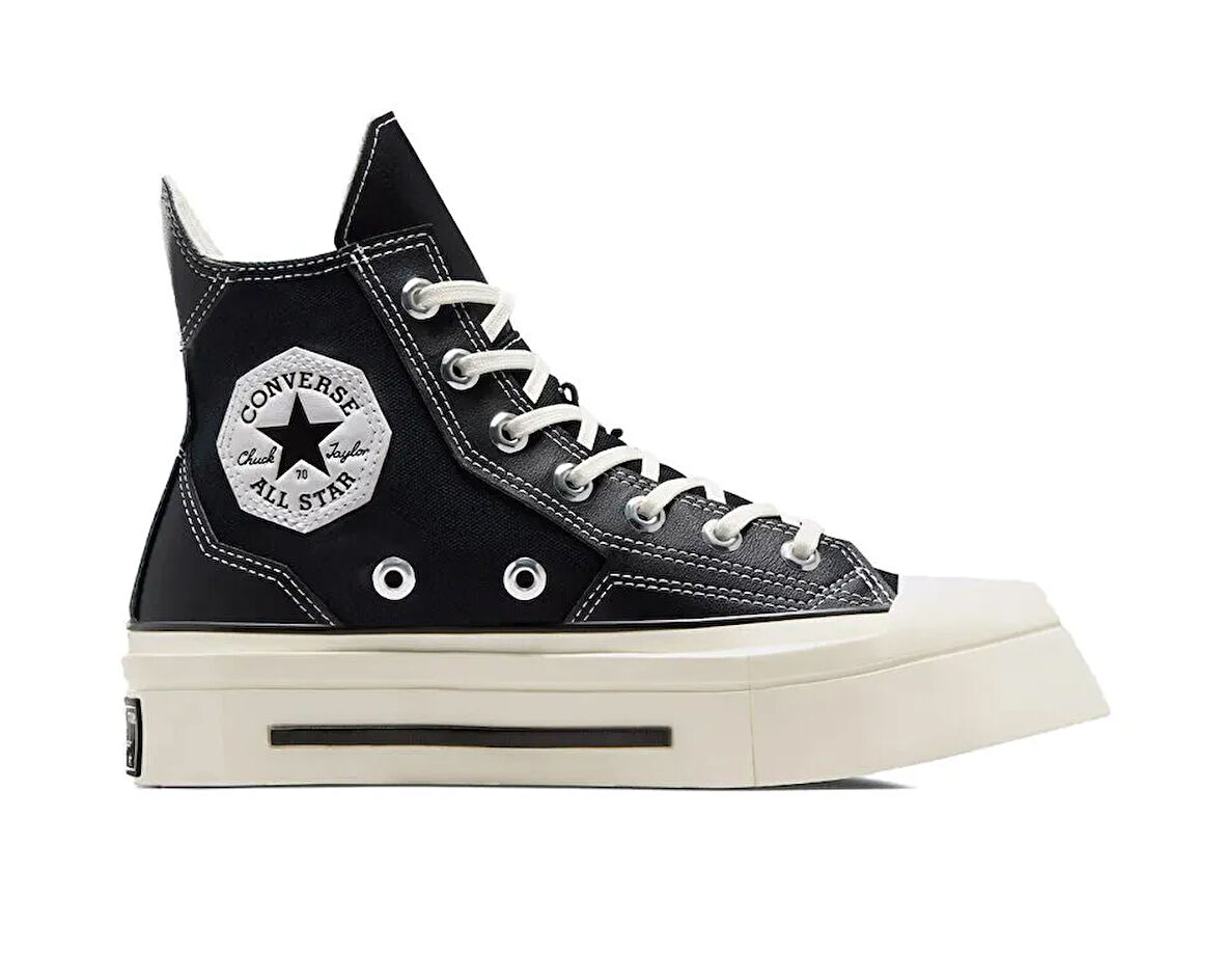 Converse Chuck 70 De Luxe Squared Kadın Günlük Ayakkabı A06435C Siyah