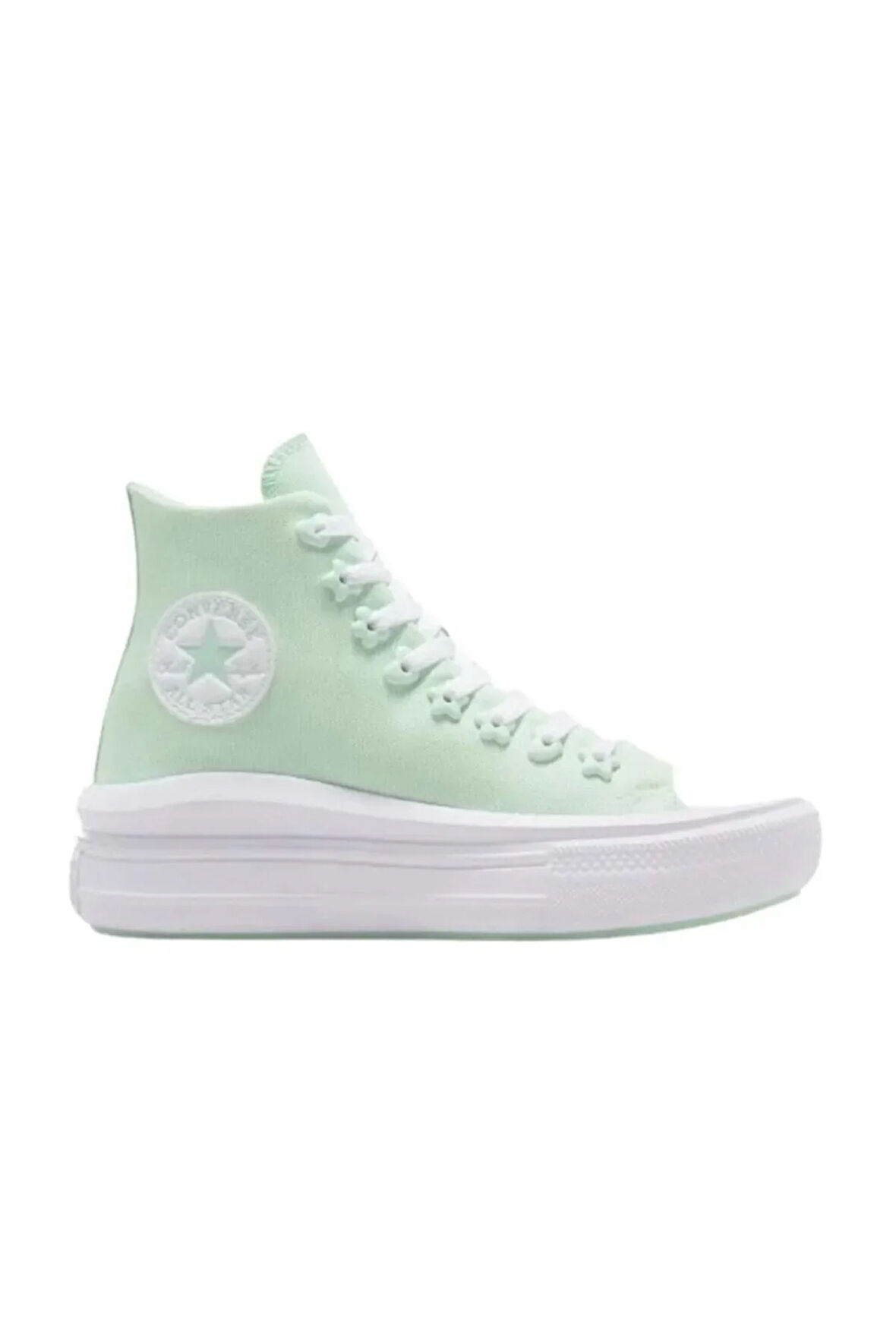 Chuck Taylor All Star Motıon Platform Stars A08100c Unisex Yeşil Günlük Sneaker Ayakkabı