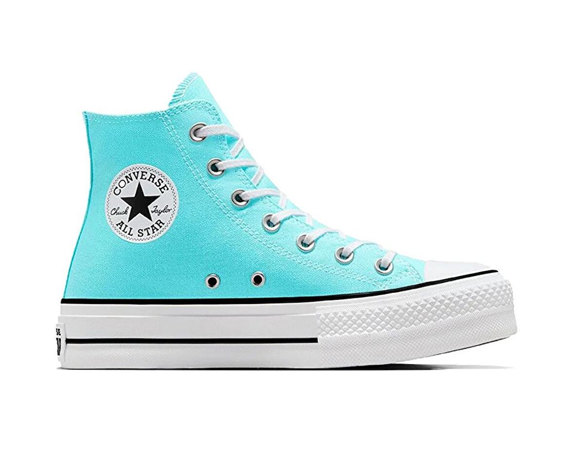 Converse Chuck Taylor All Star Lift Kadın Günlük Ayakkabı A07570C Mavi