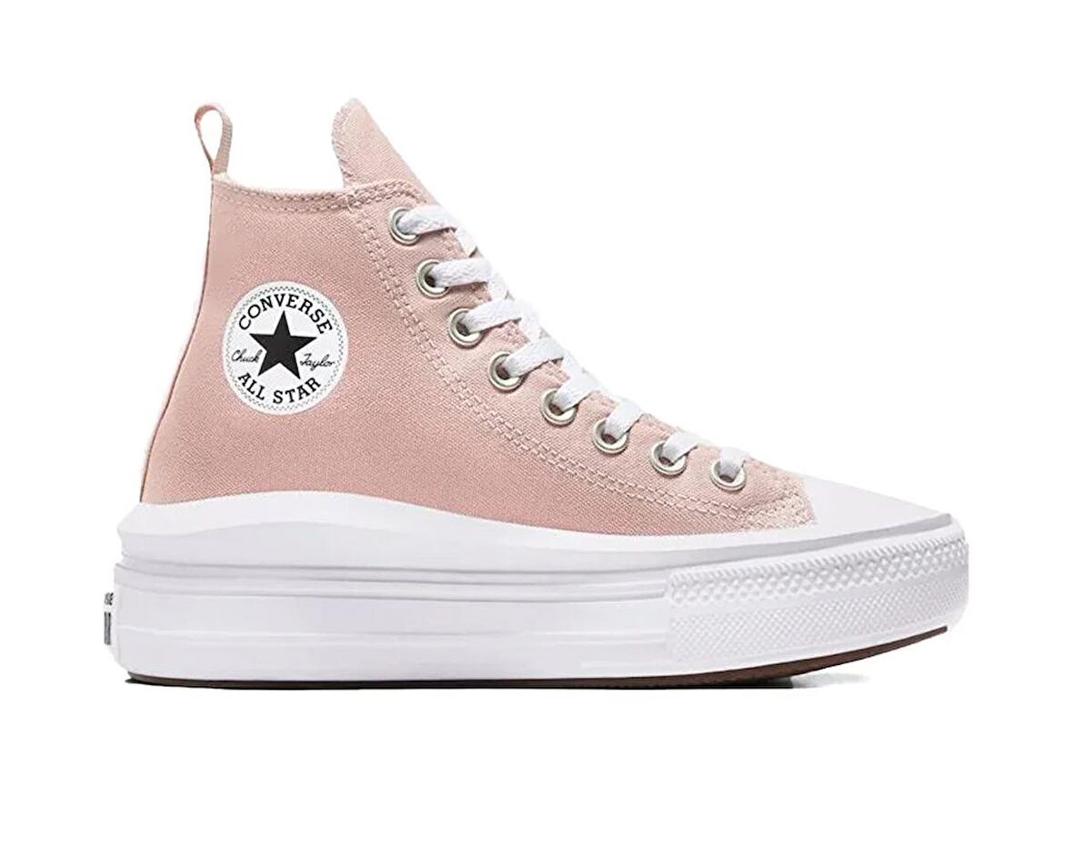 Converse Chuck Taylor All Star Move Kadın Günlük Ayakkabı A08745C Pembe