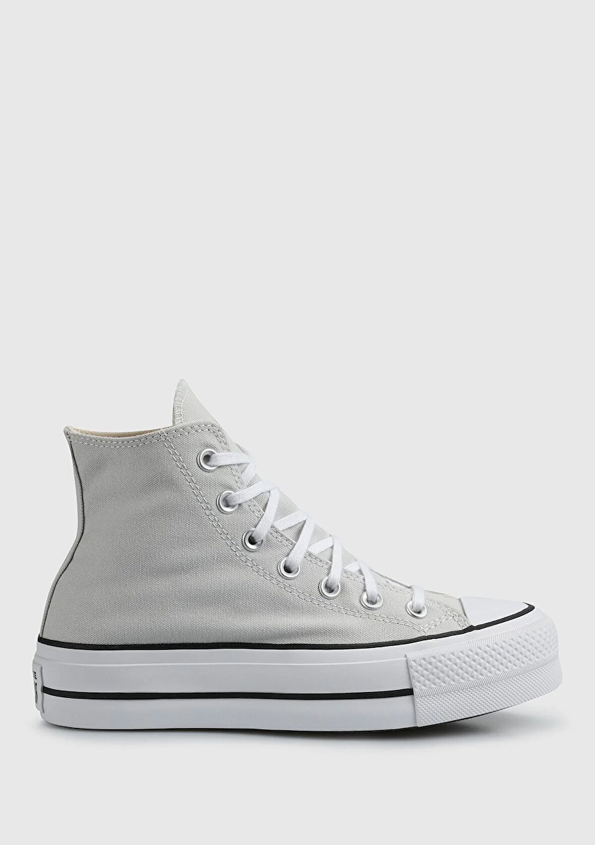 Chuck Taylor All Star Lift HI Barely Gri Kadın Sneaker A08287C