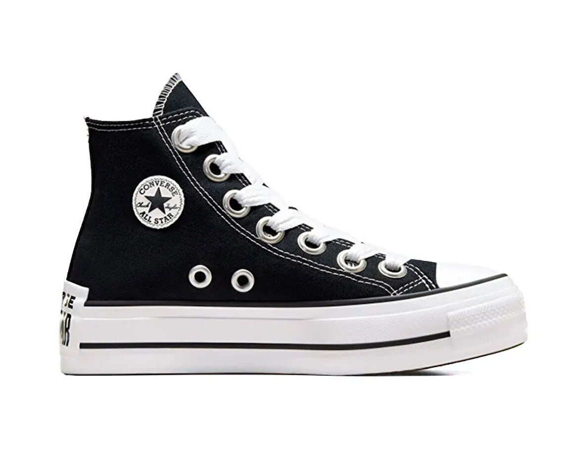Converse Ctas Lift Hi Kadın Günlük Ayakkabı A10424C Siyah