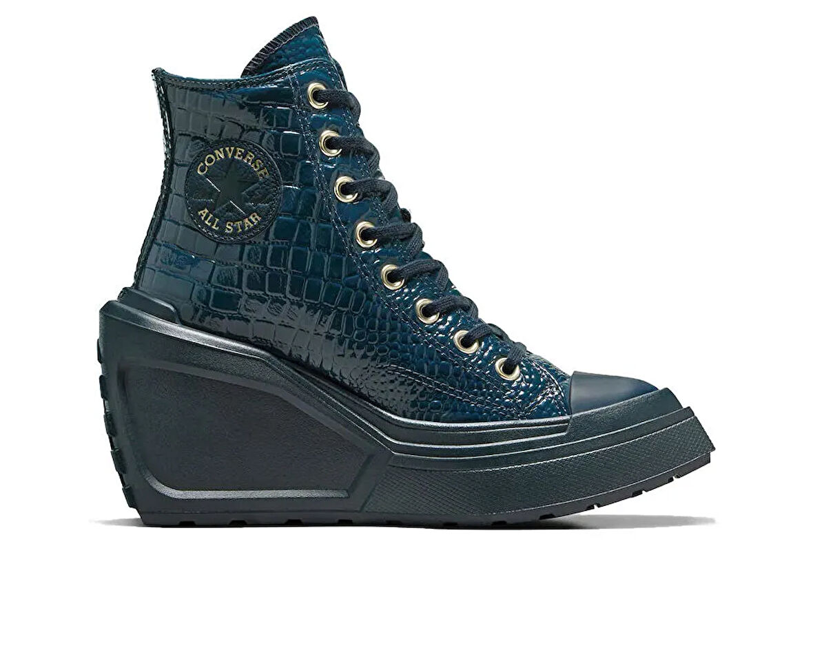 Converse Chuck 70 De Luxe Wedge Kadın Günlük Ayakkabı A10037C Mavi