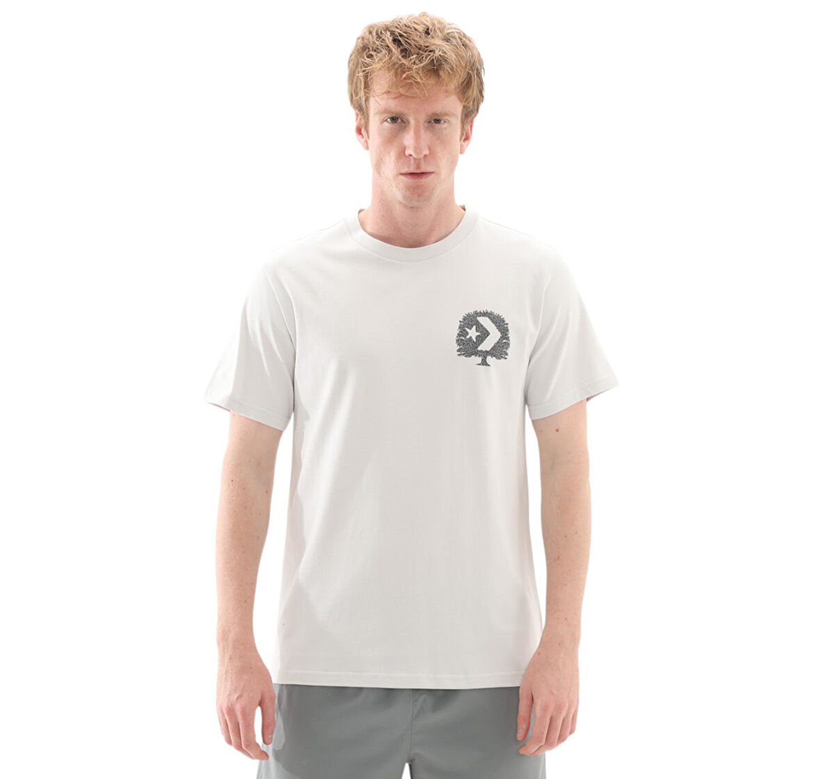 10027666-102 Converse Tree T-Shırt T-Shirt Bej
