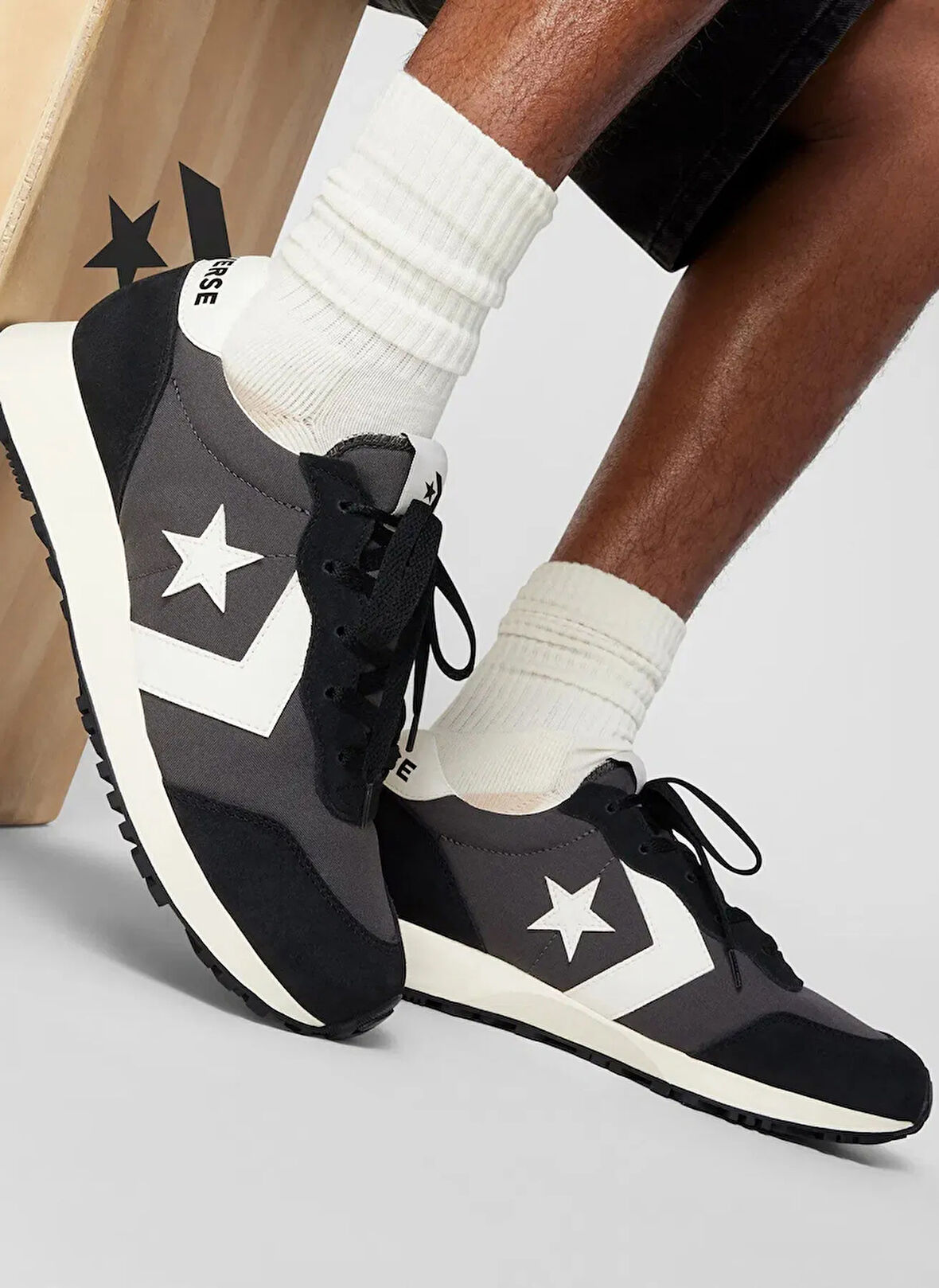 Converse A13378C.001 CONVERSE OMEGA TRAINER Siyah Erkek Lifestyle Ayakkabı