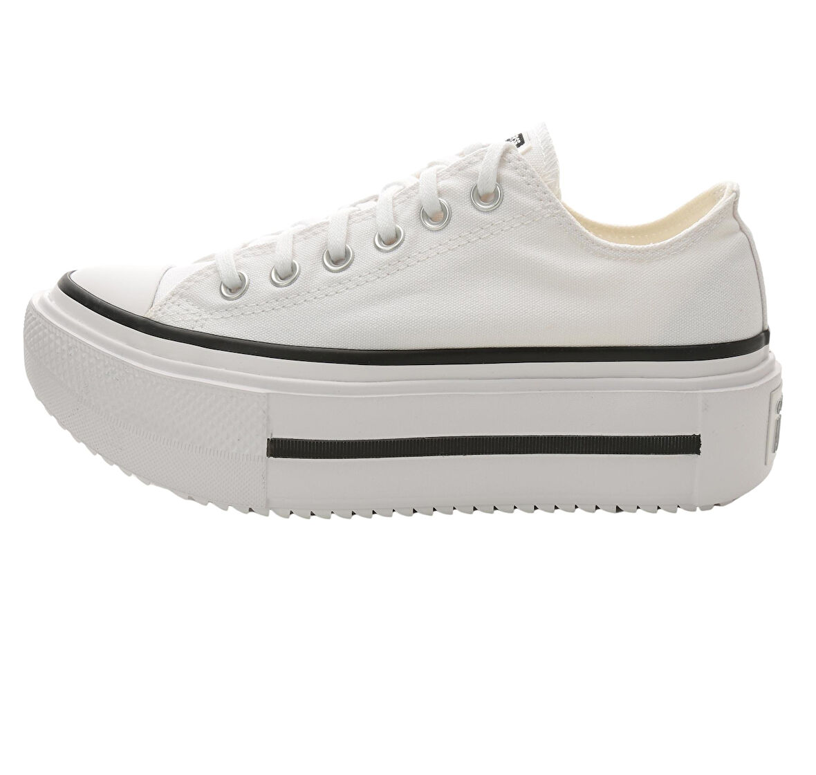 A15491C-K Converse Chuck Taylor All Star Lıft Double Stack Platform Kadın Spor Ayakkabı Beyaz