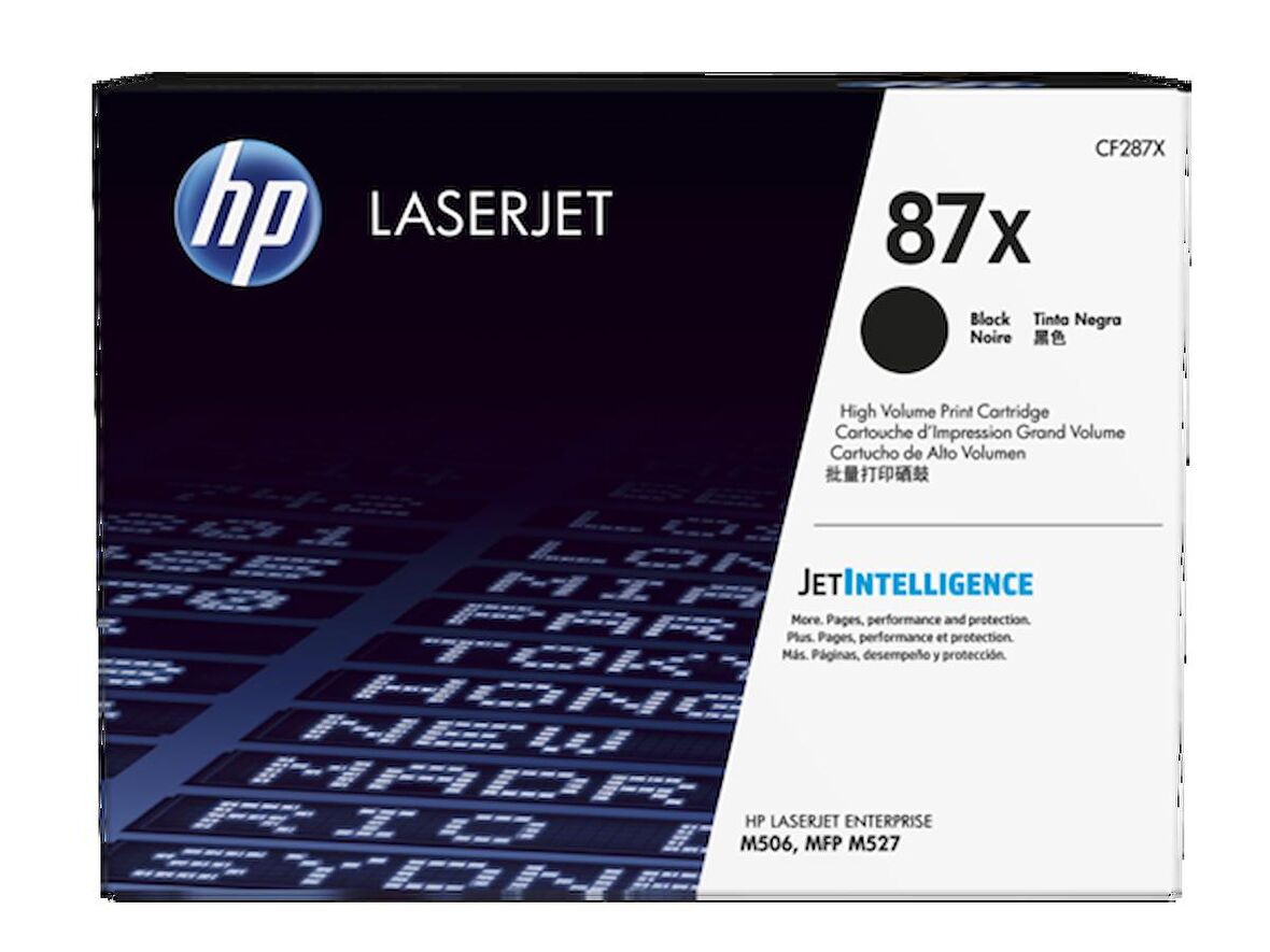 Hp 87X Cf287X Toner Yüksek Kapasiteli