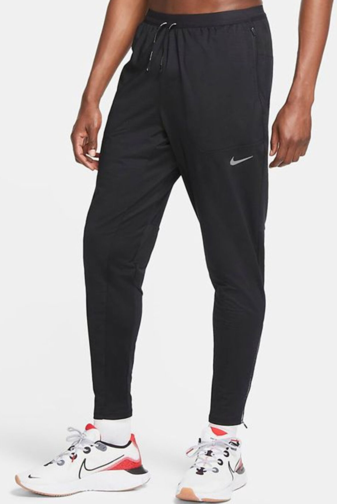 Nike Dri-Fit Phenom Elite Knit Runnig Trousers Erkek Siyah Eşofman Altı