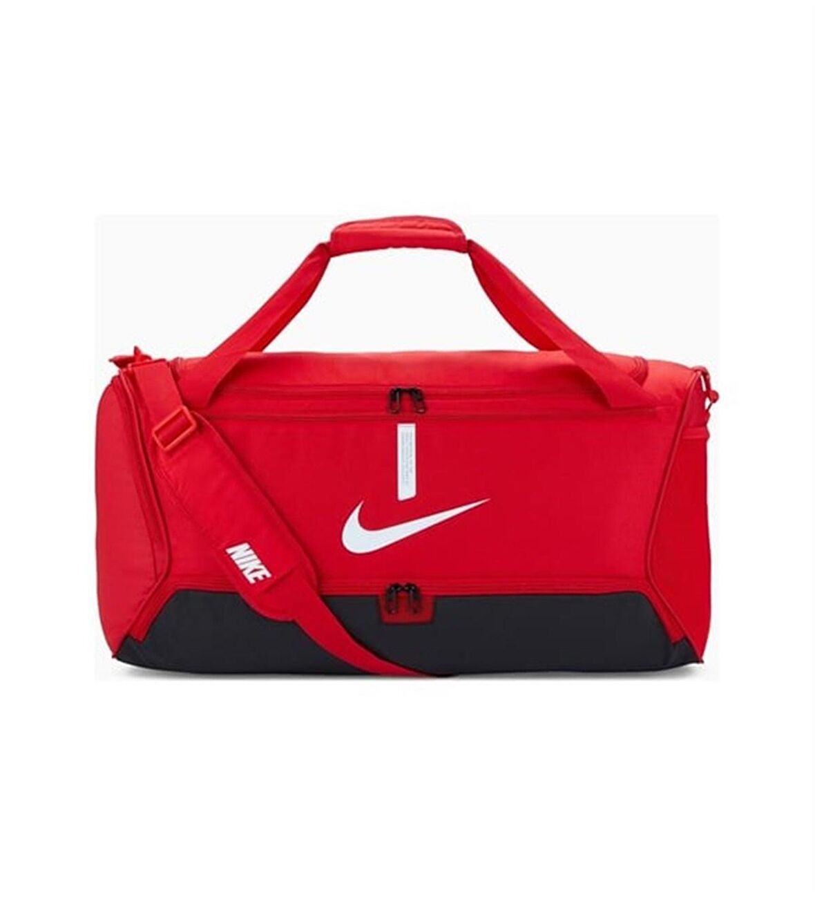 Nike Acdmy Team M Duff Orta Boy 60 L Unisex Spor Ve Seyehat Çantası CU8090-657 KIRMIZI