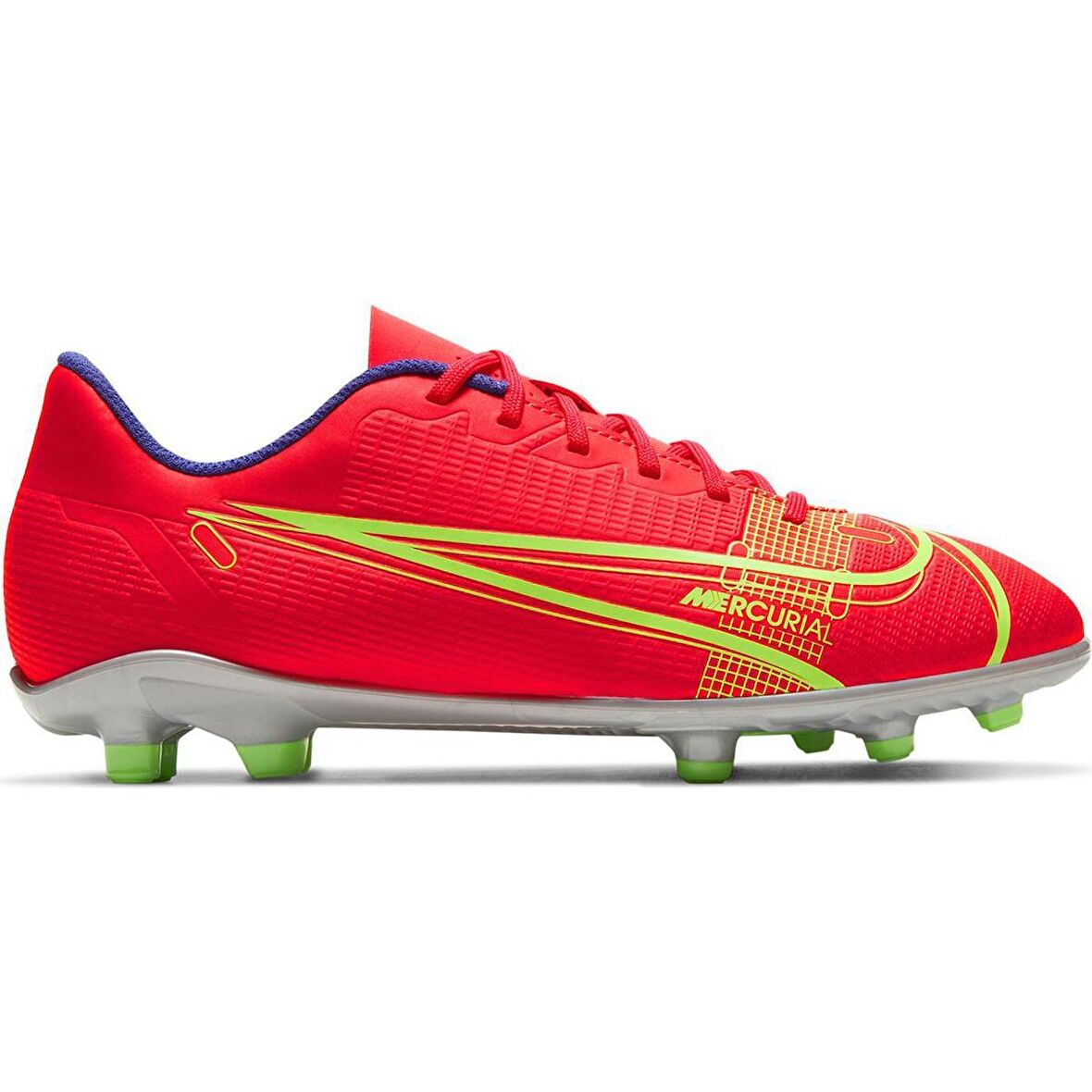 Nike Mercurial Jr Vapor 14 Club Fg/Mg Krampon CV0823-600 (Dar Kalıp)