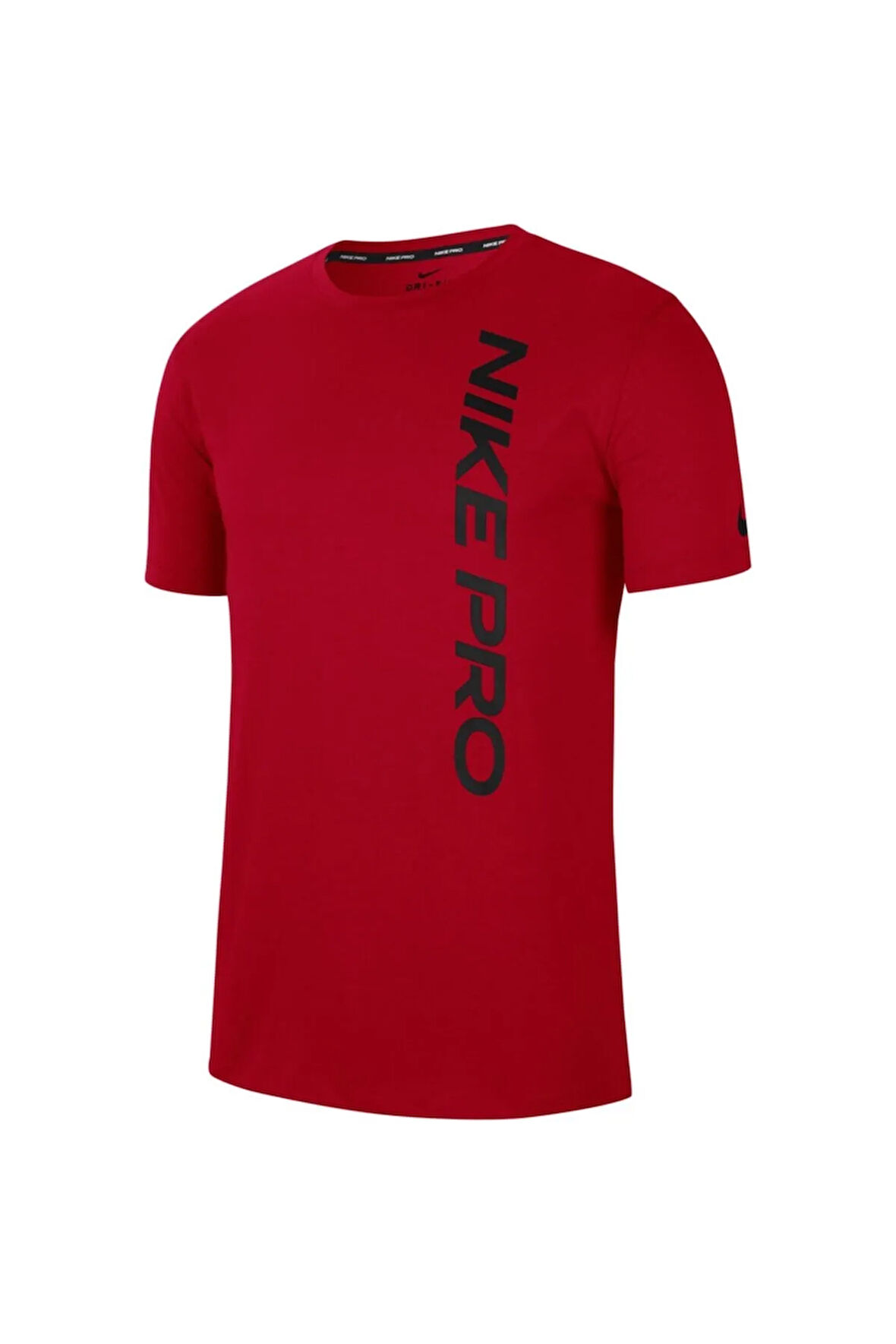 Pro Short Sleeve Erkek Tişört - Kırmızı