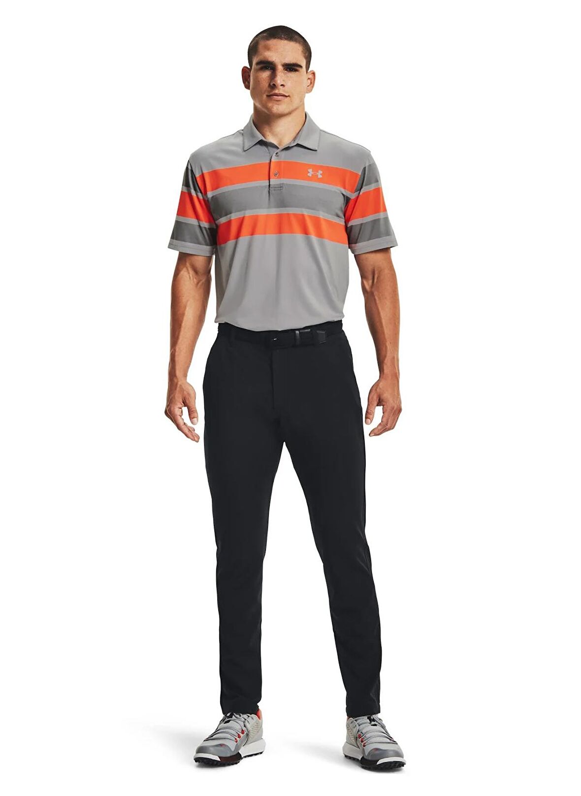 Under Armour Siyah - Gri Erkek Normal Kalıp Pantolon 1364410 UA Drive Tapered Pant