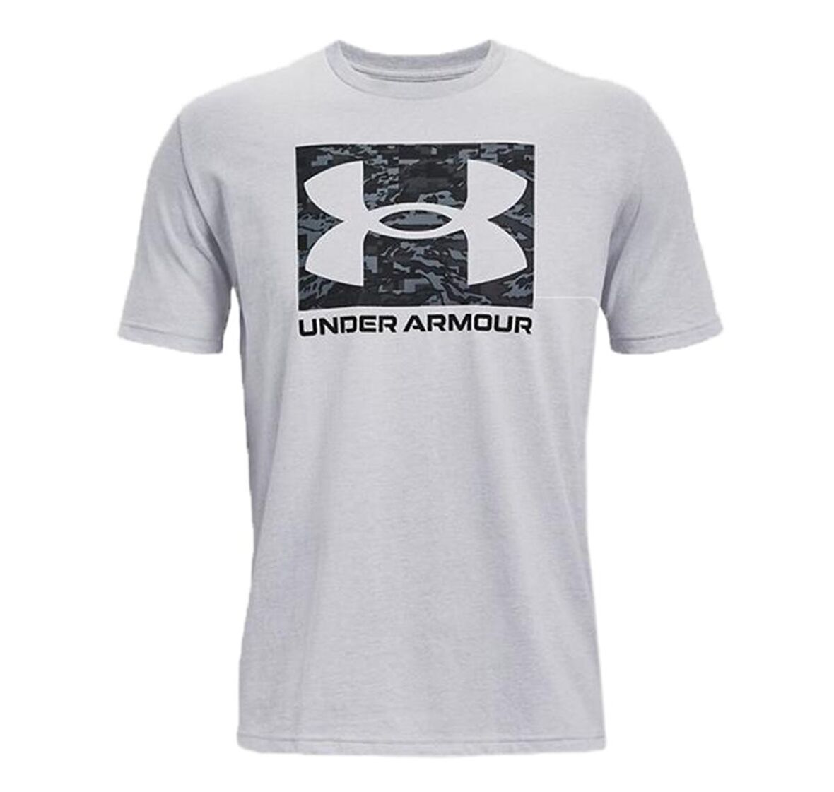 A1361673-011-011 Under Armour Ua Abc Camo Boxed Logo Ss Erkek T-Shirt Krem