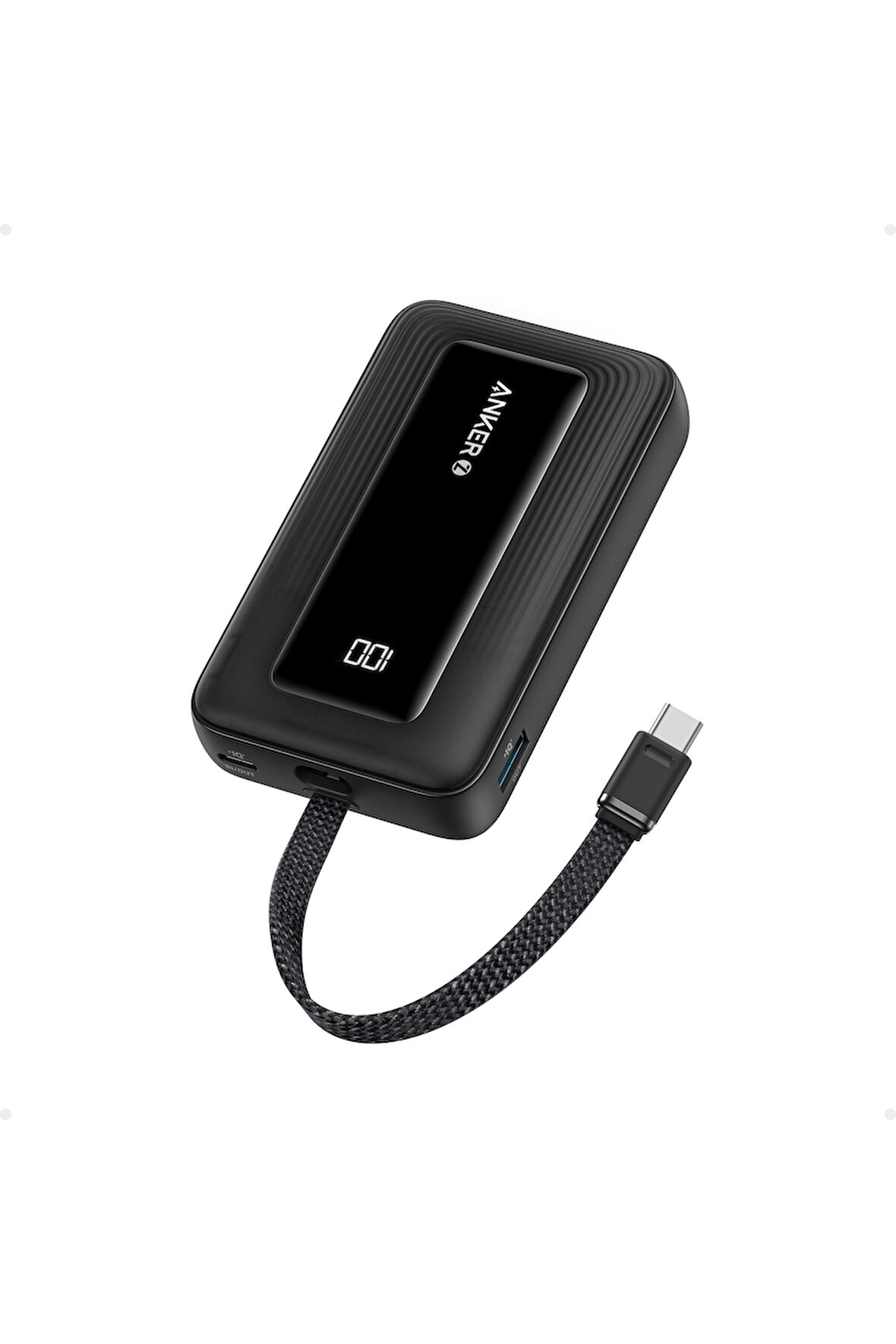 Anker Zolo 10000 mAh PowerBank Dijital Ekranlı-Taşınabilir Şarj Cihazı Siyah