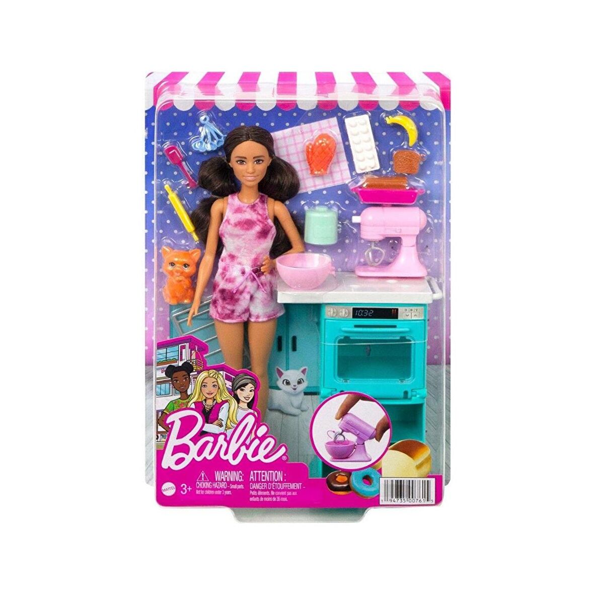 Barbie ile Mutfak Maceraları Oyun Seti HCD44