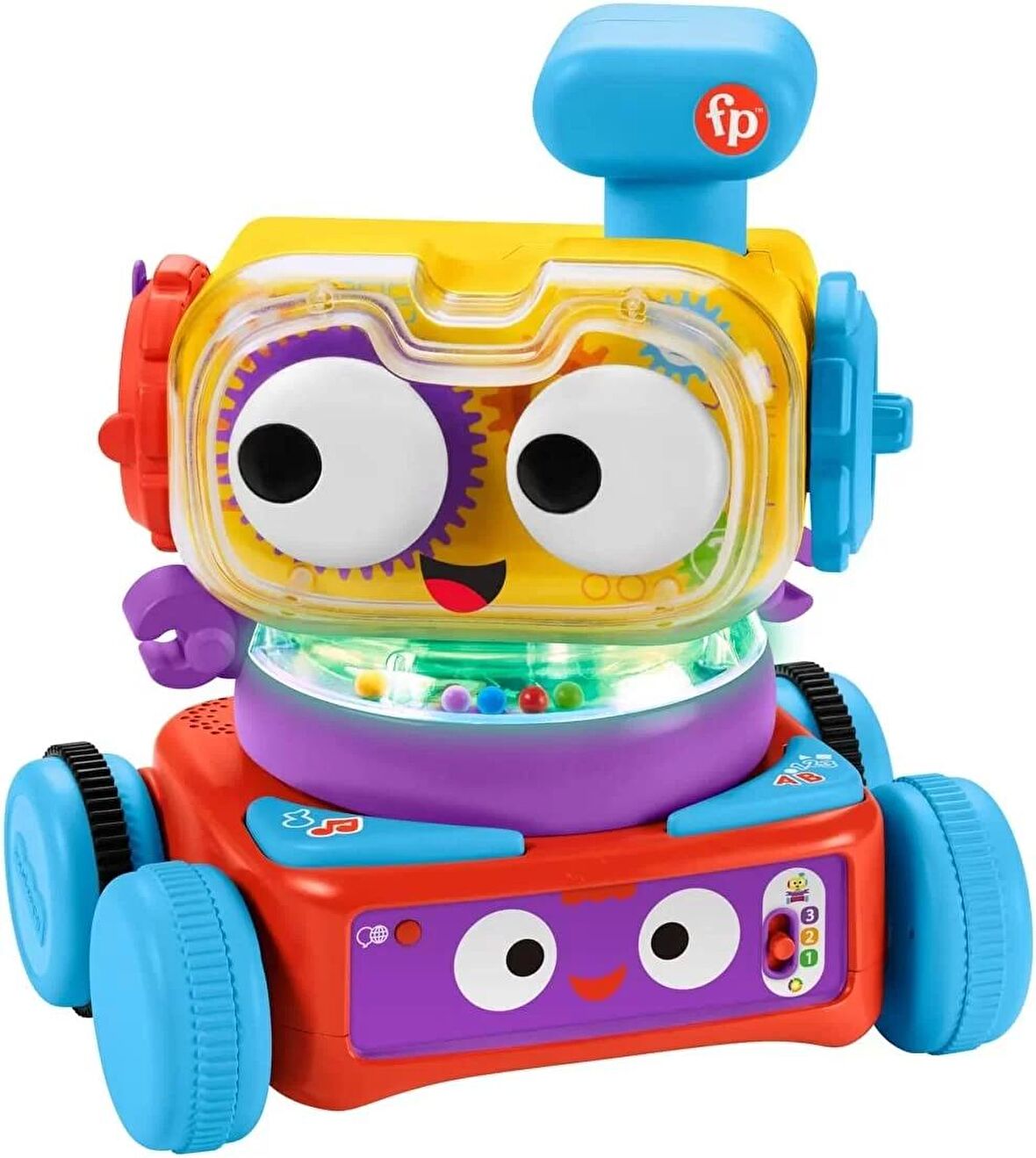 Fisher Price 4'ü 1 Arada Eğlenceli Robot (Türkçe-İ