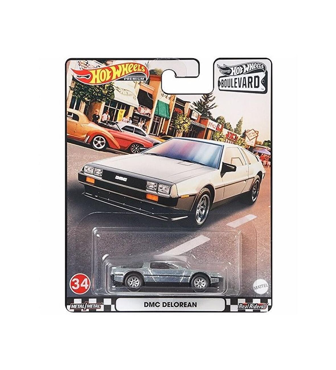 Hot Wheels Premium Arabalar Boulevard DMC Delorean GJT68 HCM79