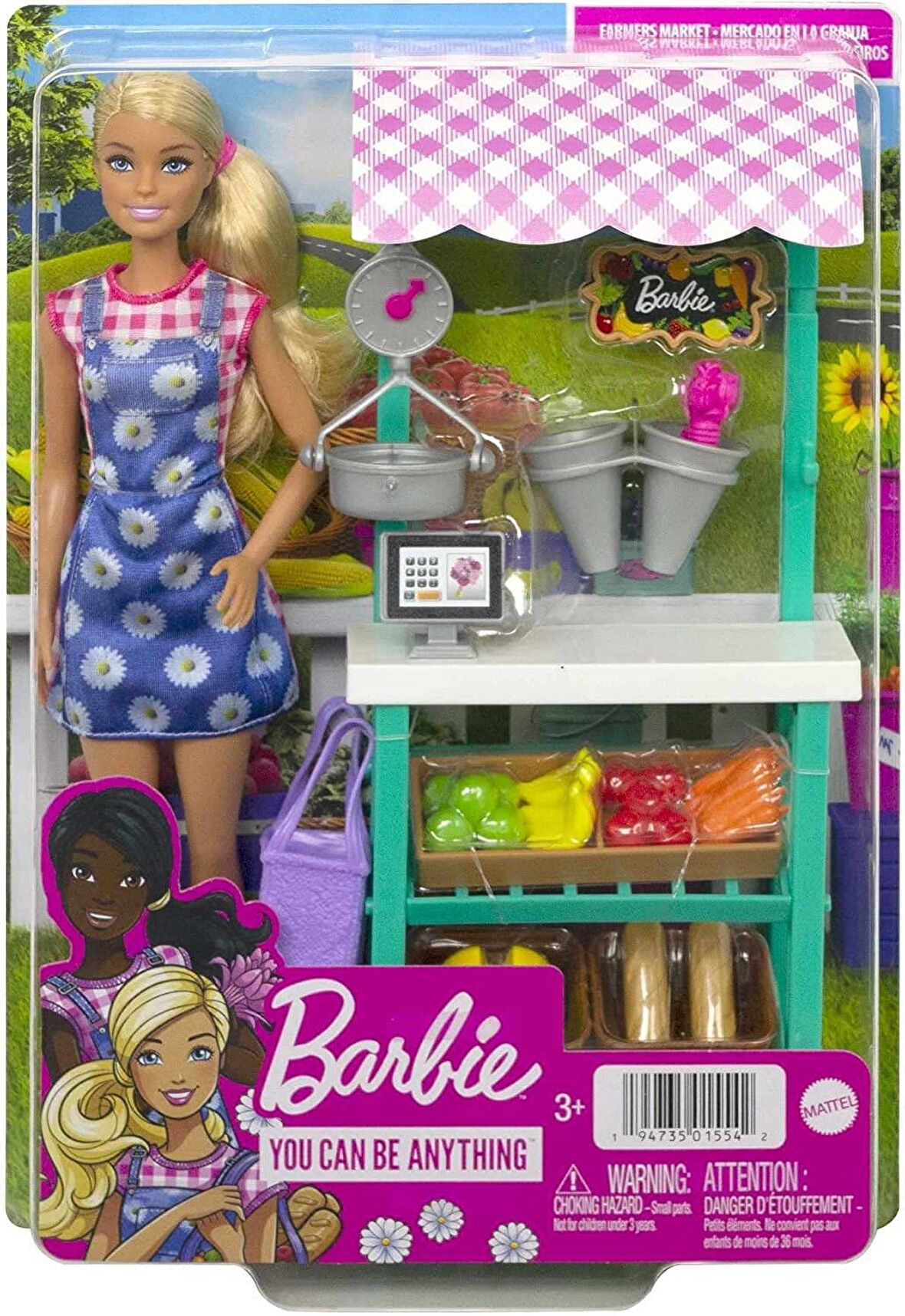 Barbie Çiftçi Pazarı Oyun Seti HCN22 Lisanslı Ürün