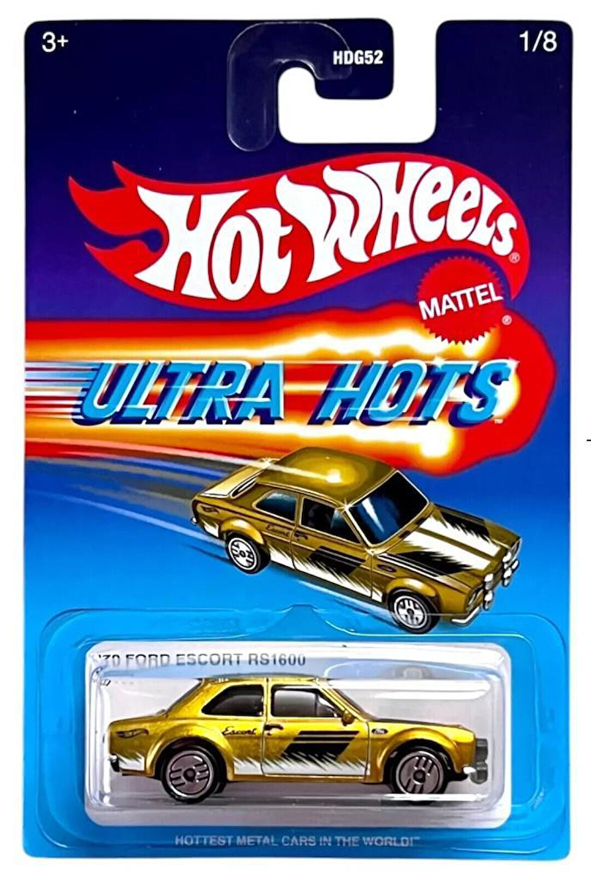 Hot Wheels Ultra Hots Tekli Arabalar HDG52 -  70 FORD ESCORT RS1600 JBY60