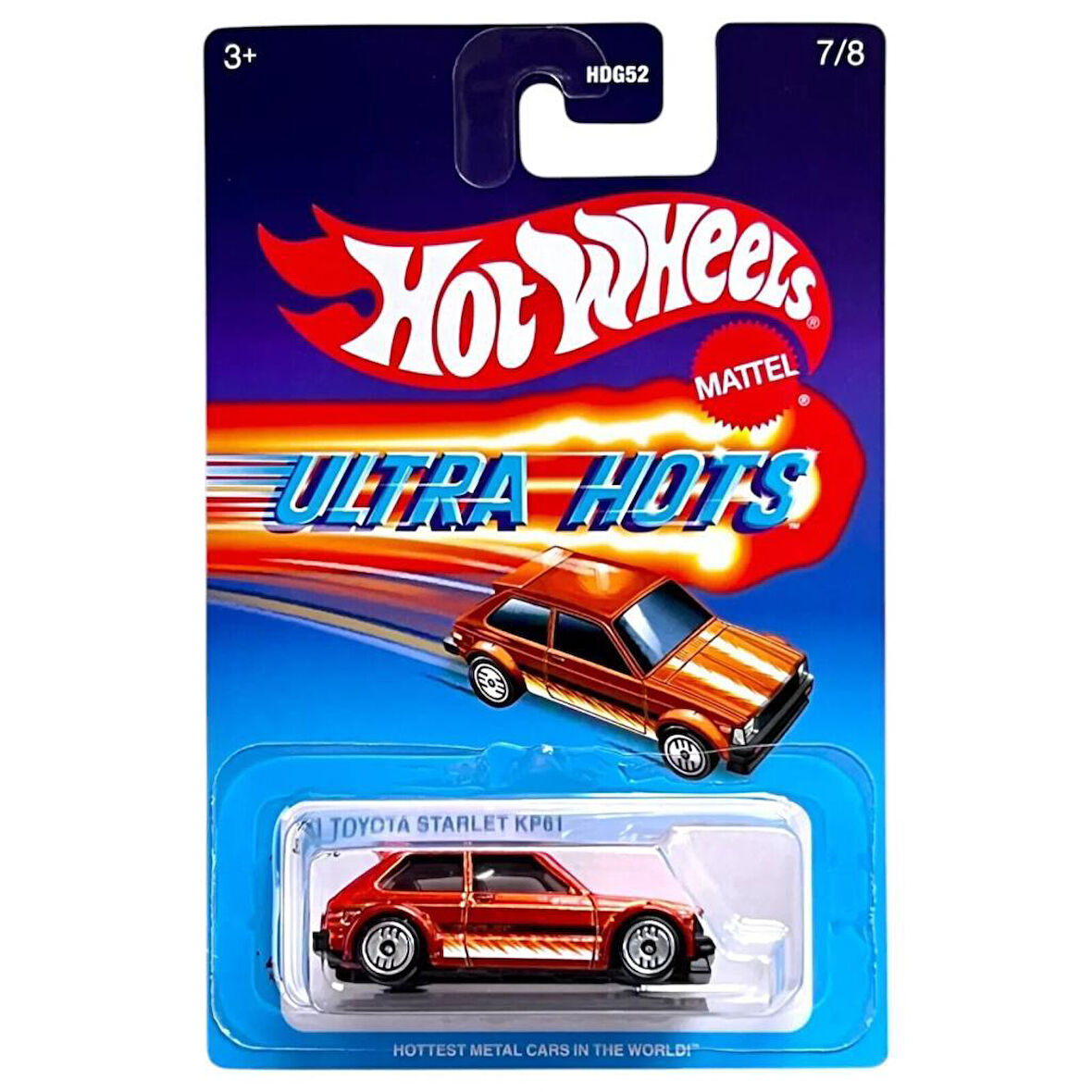 Hot Wheels Ultra Hots Tekli Arabalar HDG52 -  91 TOYOTA STARLET KP61 JBY66