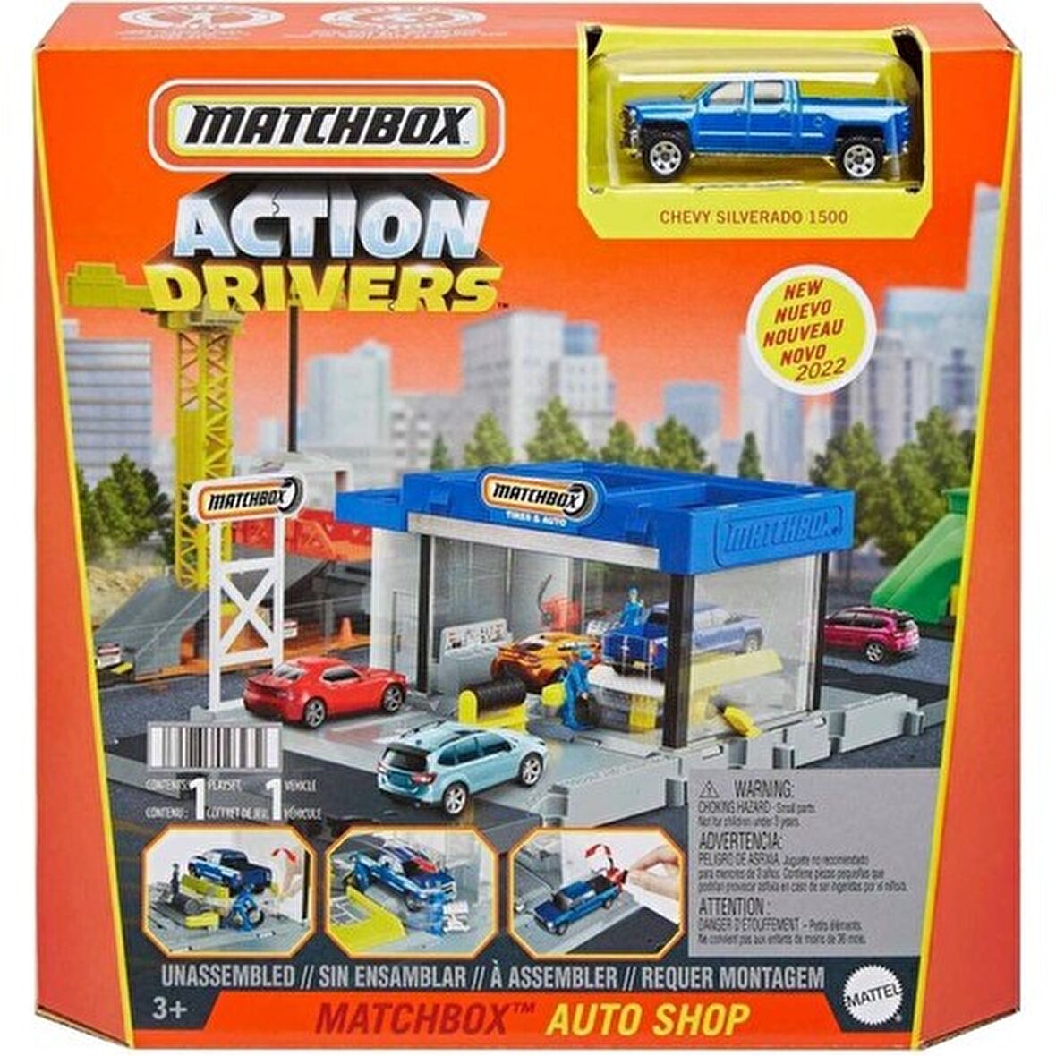 Matchbox Aksiyon Sürücüleri Oyun Seti