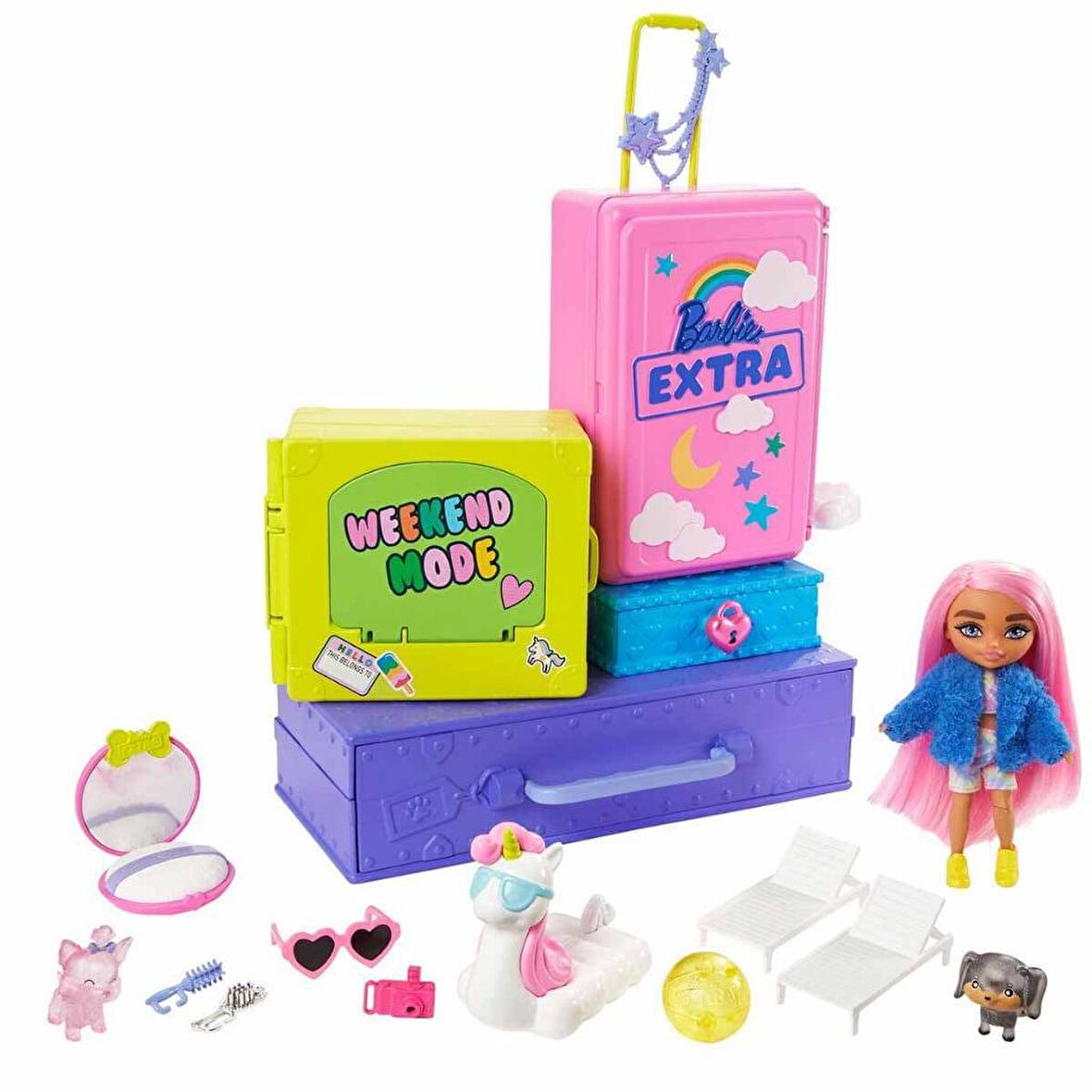 Barbie Extra Mini ve Hayvan Dostları'nın Seyahat M