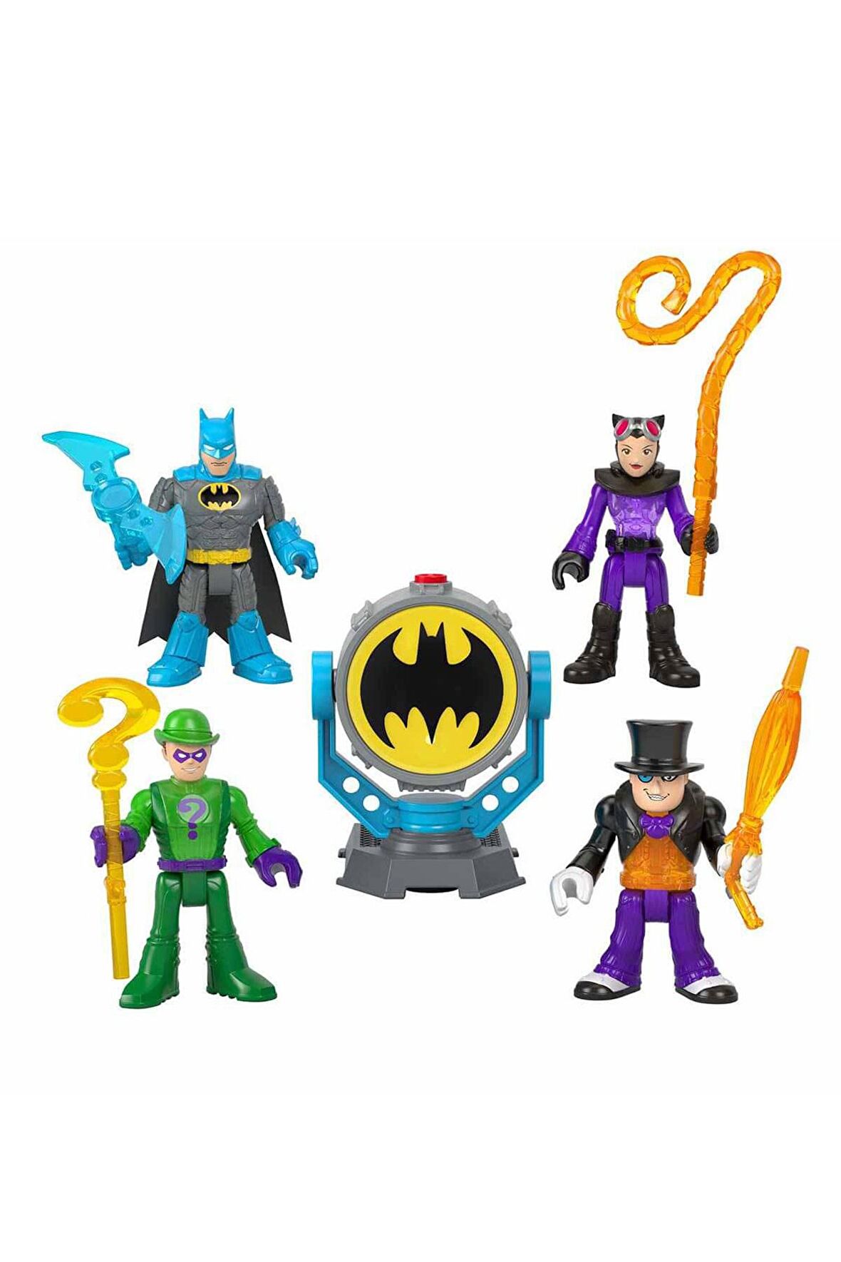 Imaginext DC Super Friends Bat-Tech Bat-Signal Fig