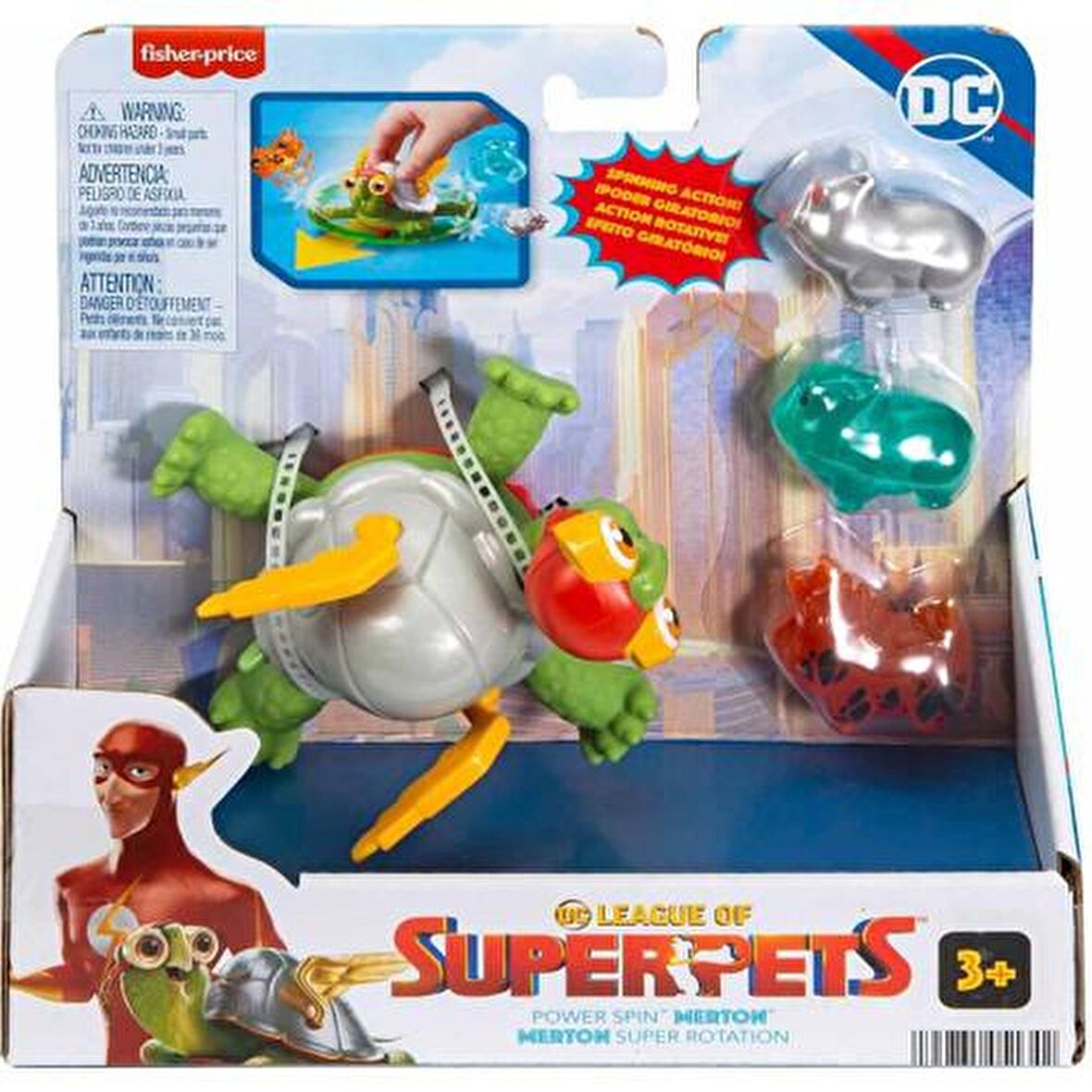 Imaginext DC League of Super Pets -  Aksiyon Figürleri HGL08 HGL10