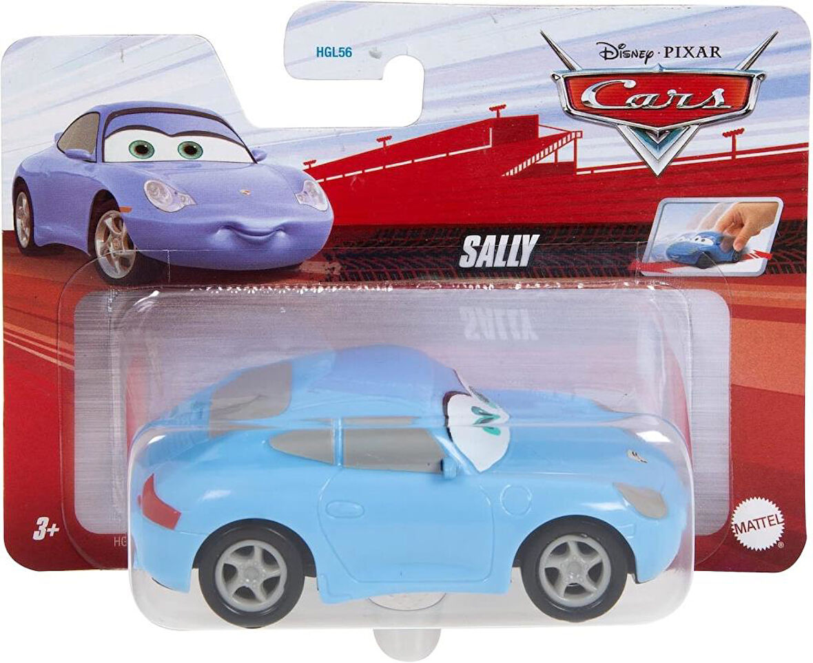 Mattel Cars Çek-Bırak Araba SALLY HGL51-HGL56