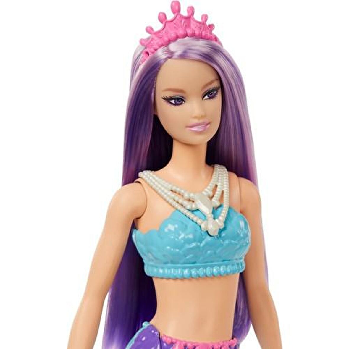 Barbie Dreamtopia Denizkızı -Mor HGR10 HGR08 Lisanslı Ürün