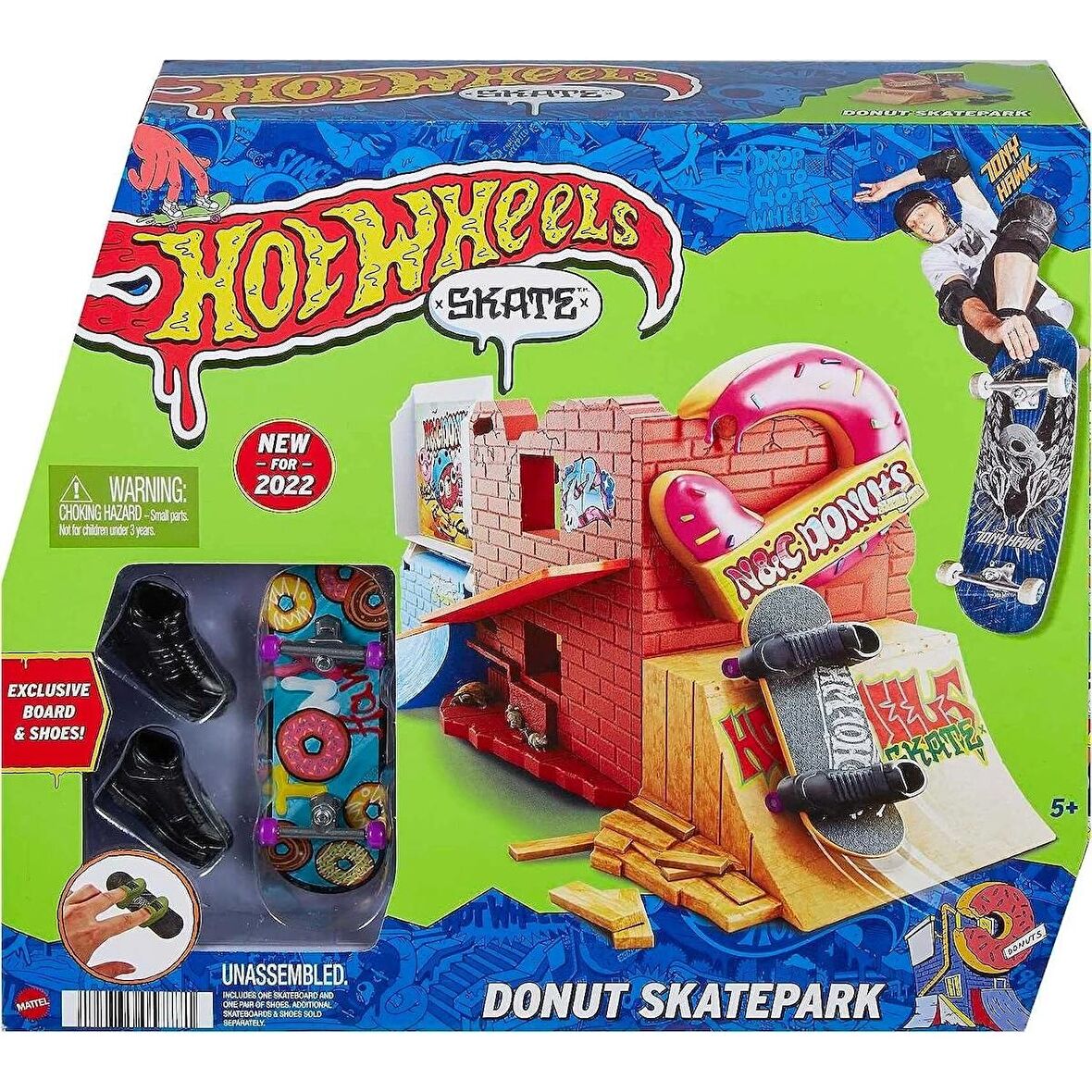 Hot Wheels Donut Kaykay Parkı Oyun Seti HGT9