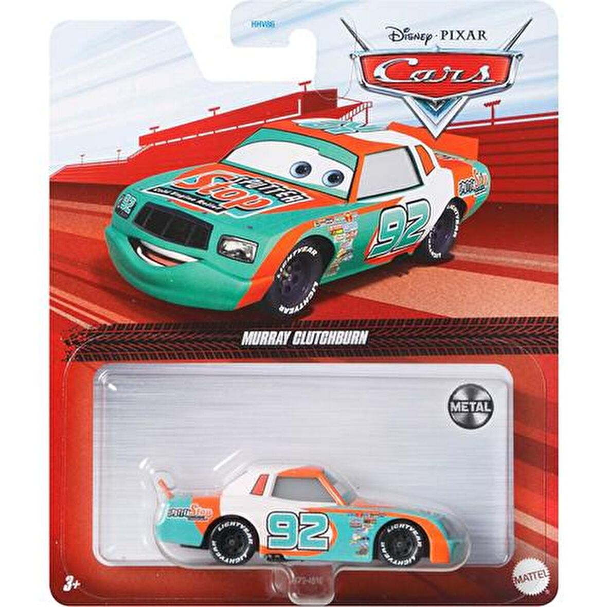 Disney Pixar Cars Murray Clutghburn DXV29 HHN72 Lisanslı Ürün