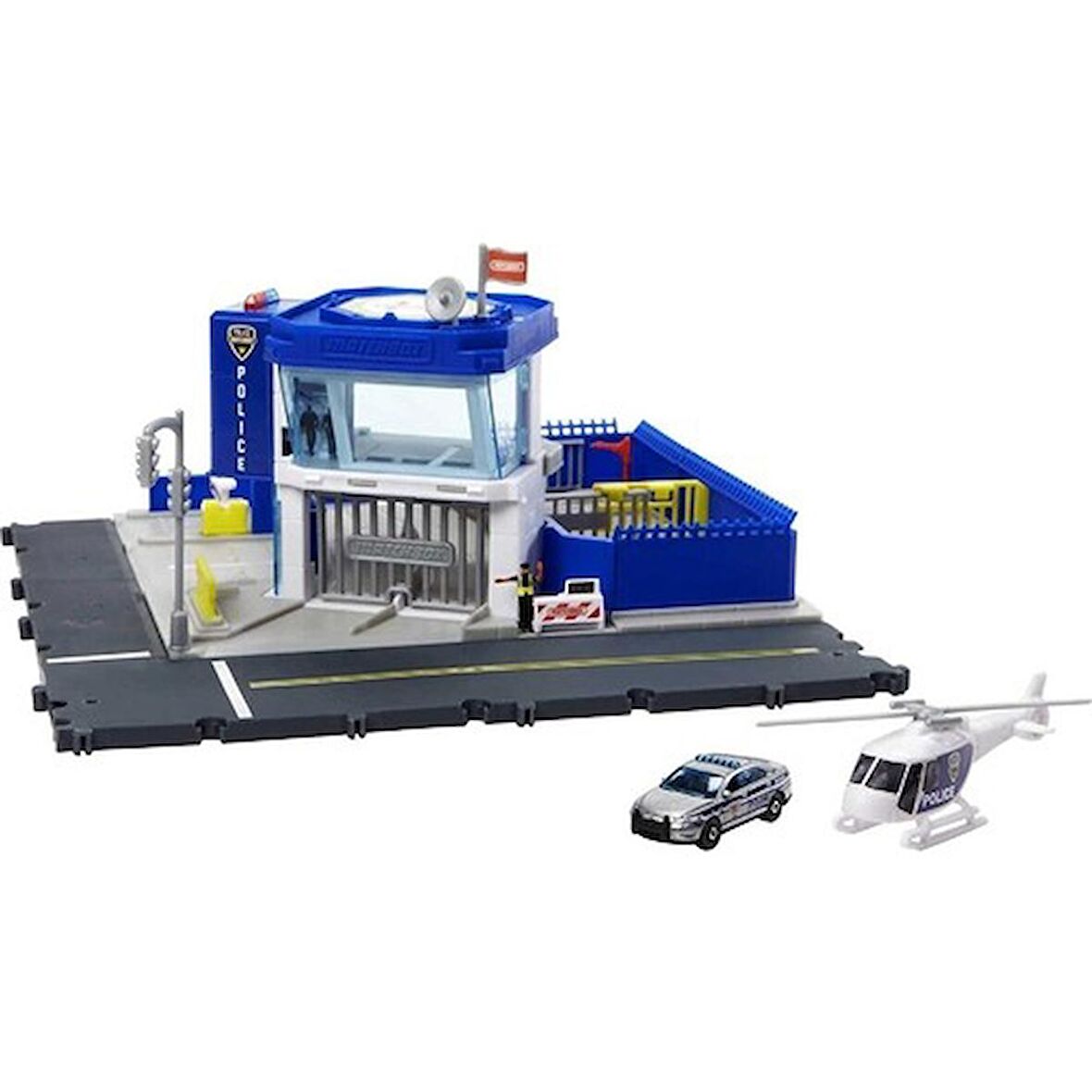 Matchbox Aksiyon Sürücüleri Polis İstasyonu HBD74 HHW22 Lisanslı Ürün