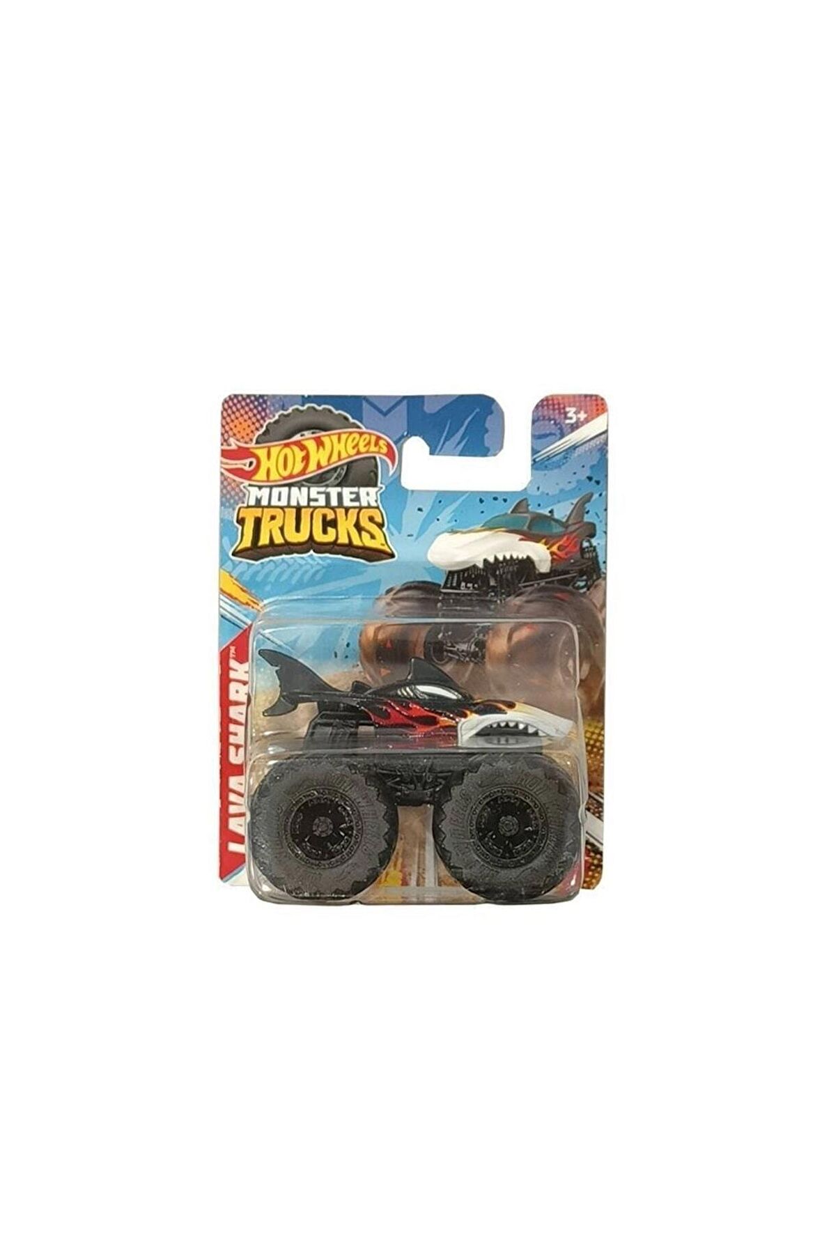 Hot Wheels Monster Trucks 1:70 Scale Lava Shark (hfb96)