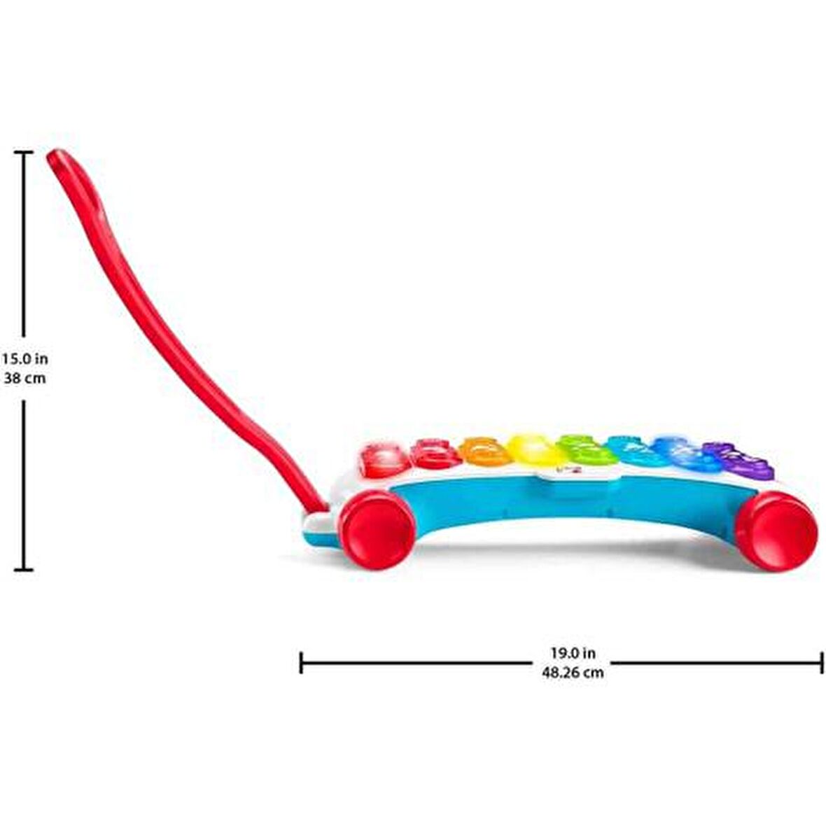 Fisher Price Işıklı Dev Ksilofon HJK36 Lisanslı Ürün