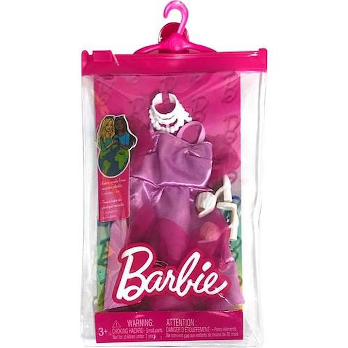 Barbie'nin Kıyafet Koleksiyonu GWC27 HJT20 GWD86 Lisanslı Ürün