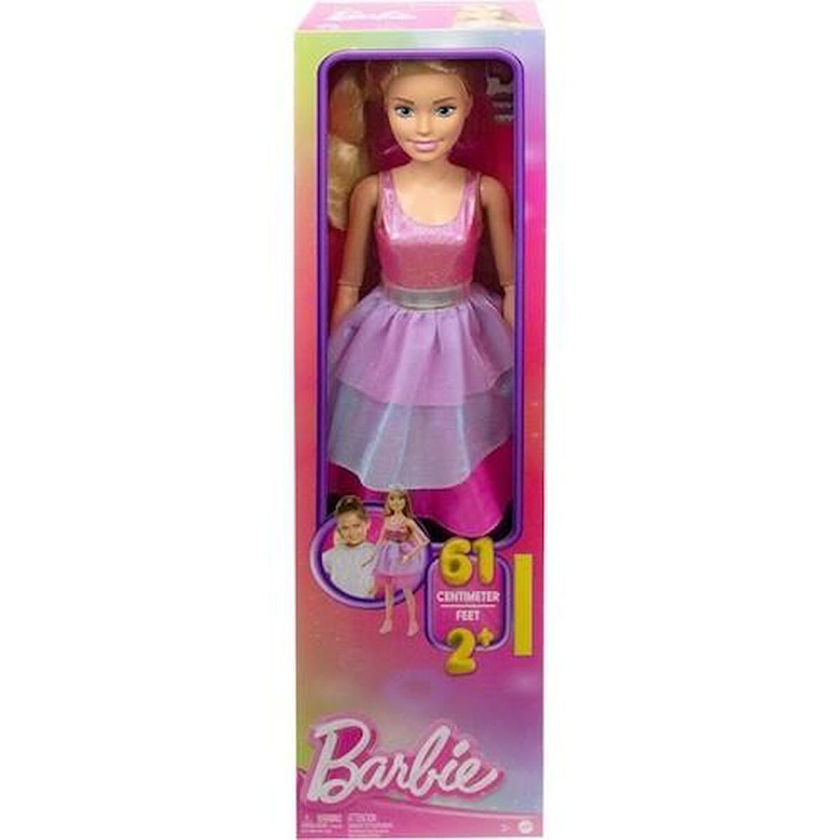 Barbie Büyük Prenses Bebek HJY02 Lisanslı Ürün