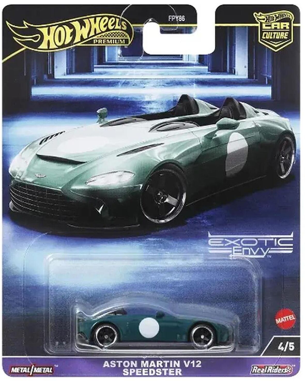 Hot Wheels Premium Car Culture Exotic Envy Aston Martin V12 Speedster HKC78