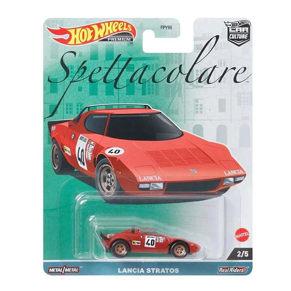Hot Wheels Premium Car Culture Lancia Stratos HKC49