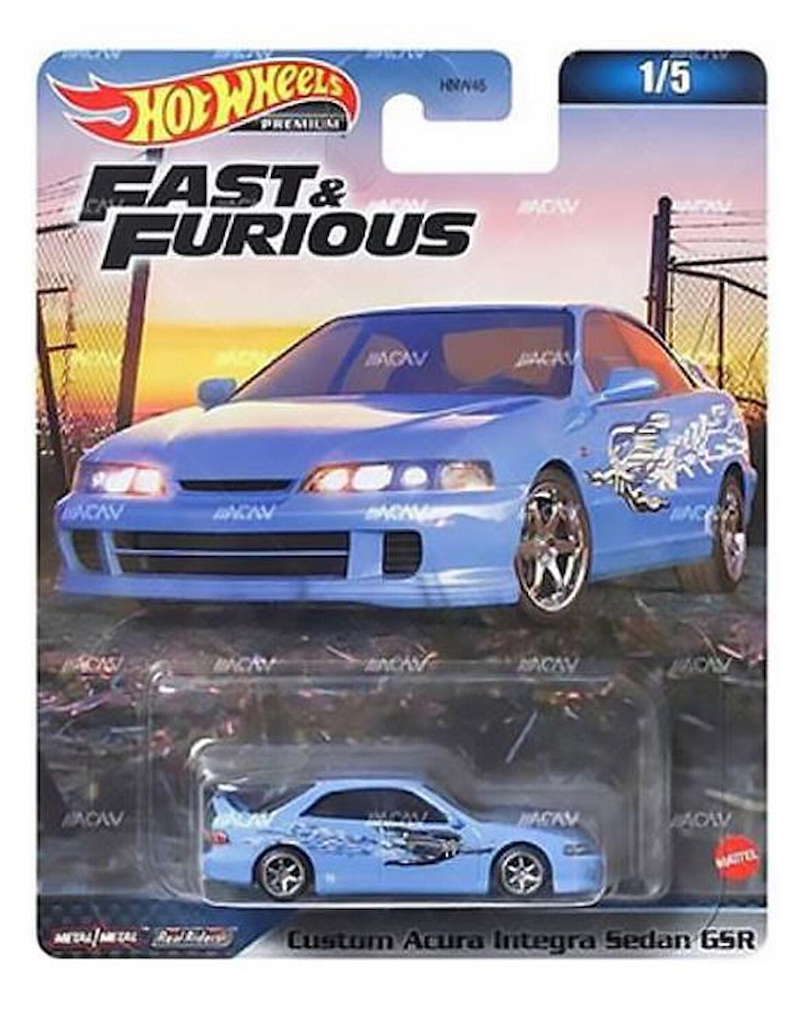 Hot Wheels Fast Furious Premium Arabalar Integra Sedan HKD27