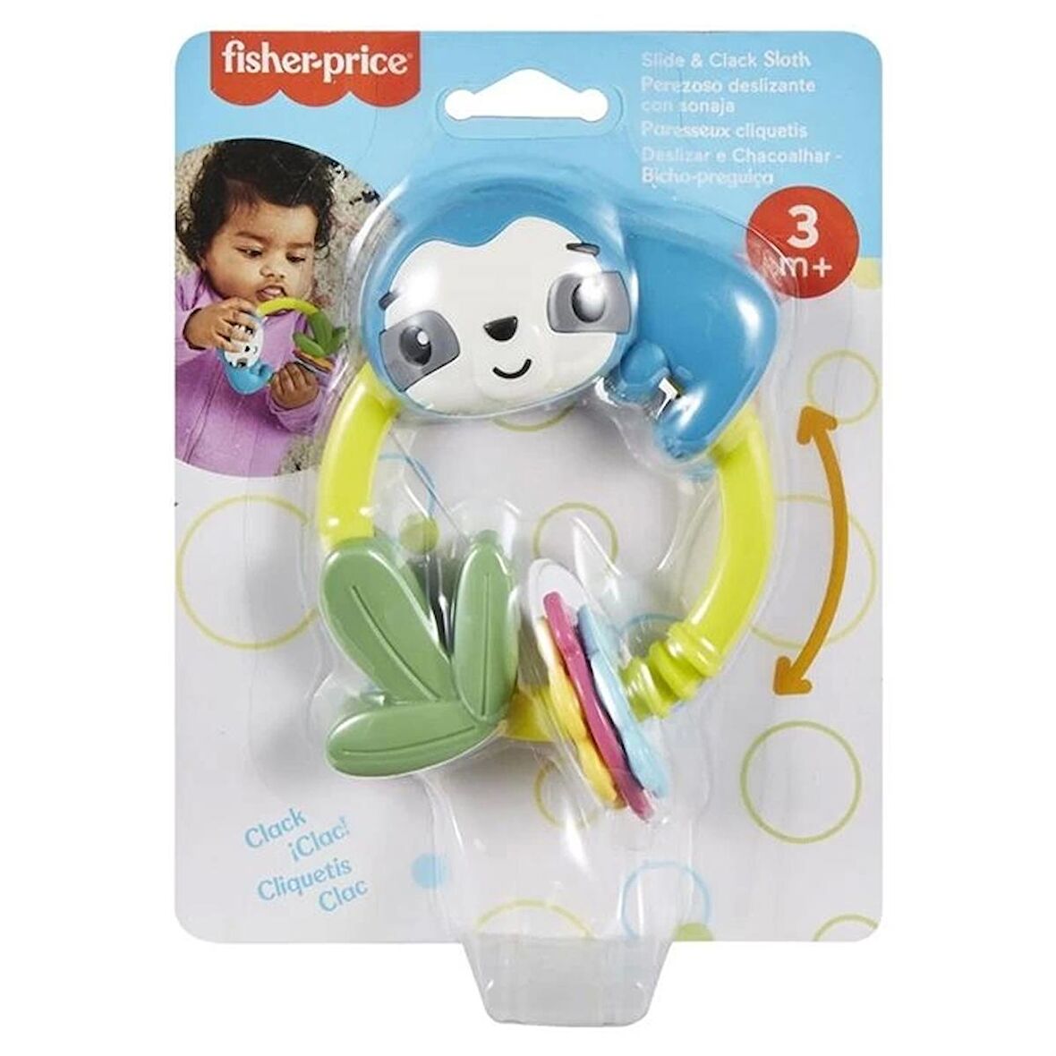 Fisher-Price Eğlenceli Dostlar Dişlik ve Çıngıraklar HJW11-HKD70