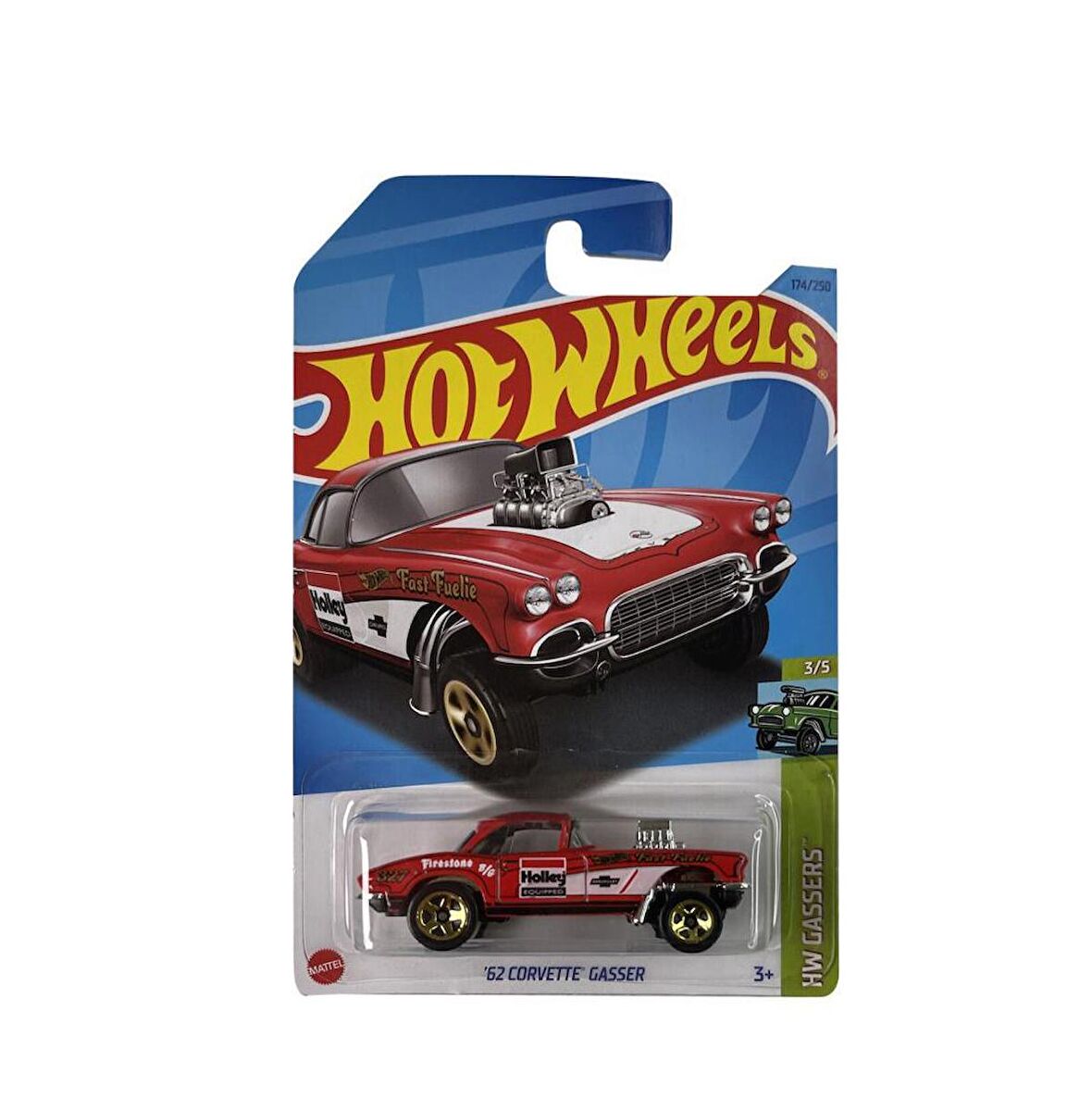 Hot Wheels Tekli Koleksiyon Arabalar '62 Corvette Gasser HKH64