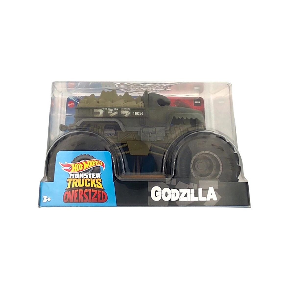 Mattel HKM50 Hot Wheels Canavar Kamyonlar 1:24 Döküm Godzilla