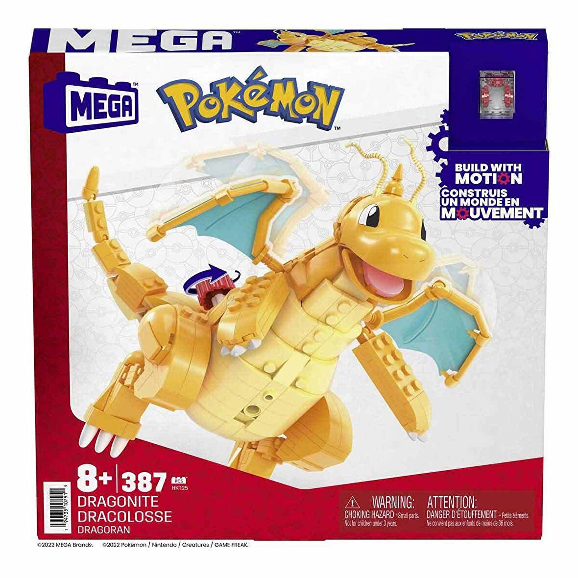 HKT25 MEGA Pokemon - Dragonite