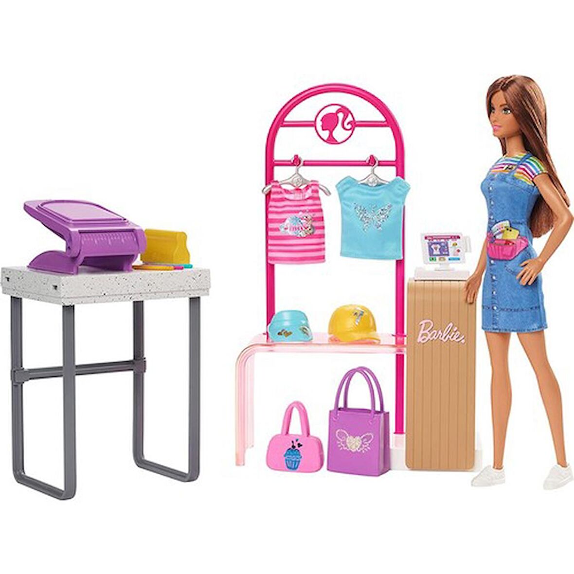 Barbie'nin Tasarım Butiği HKT78 Lisanslı Ürün