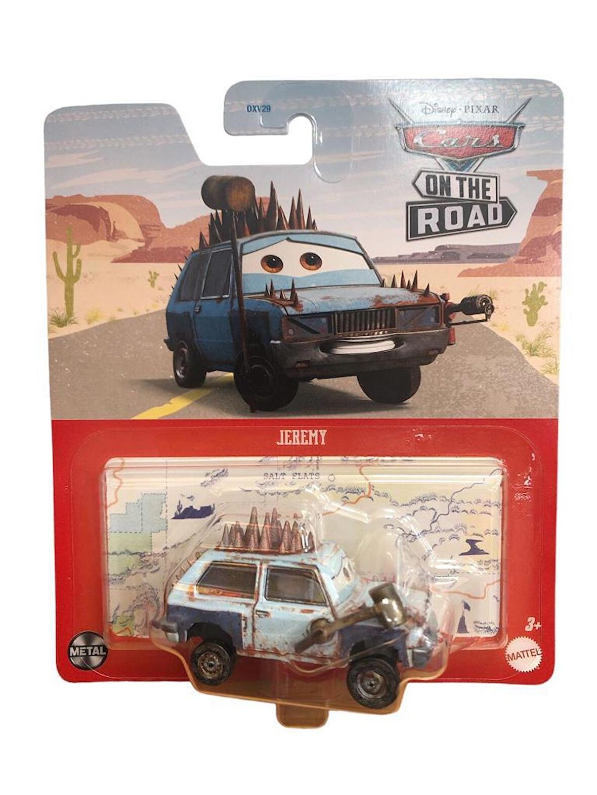 Disney Cars Jeremy DXV29 HKY42 Lisanslı Ürün