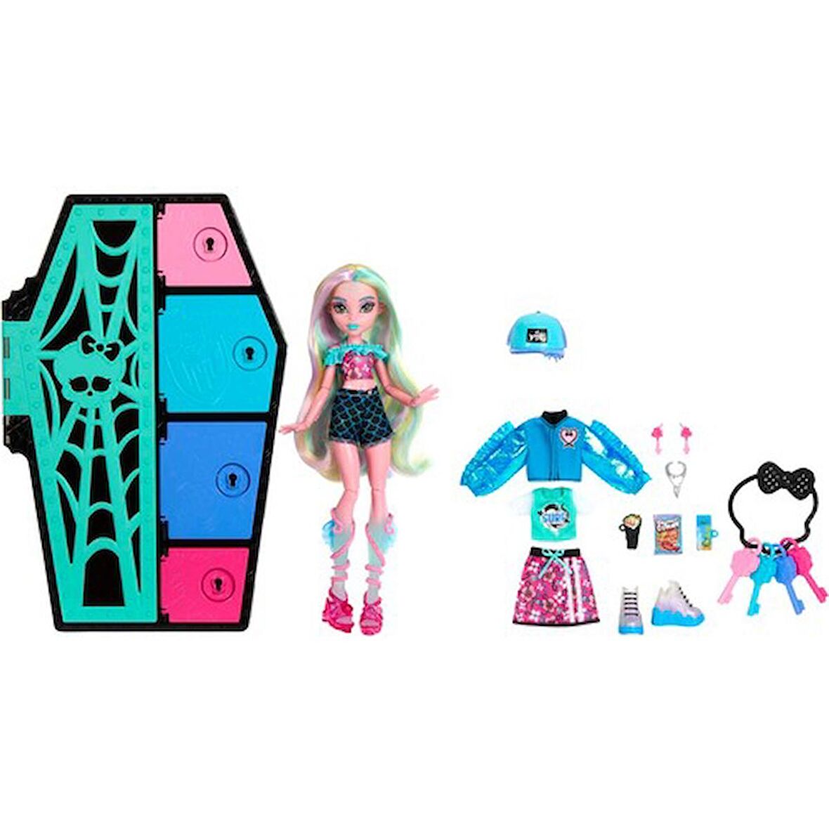 Monster High Gizemli Arkadaşlar Lagoona Blue HPD57 HKY64 Lisanslı Ürün