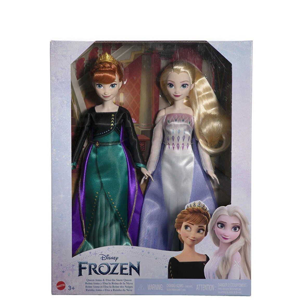 HMK51 Disney Frozen II Anna ve Elsa - 2'li Paket