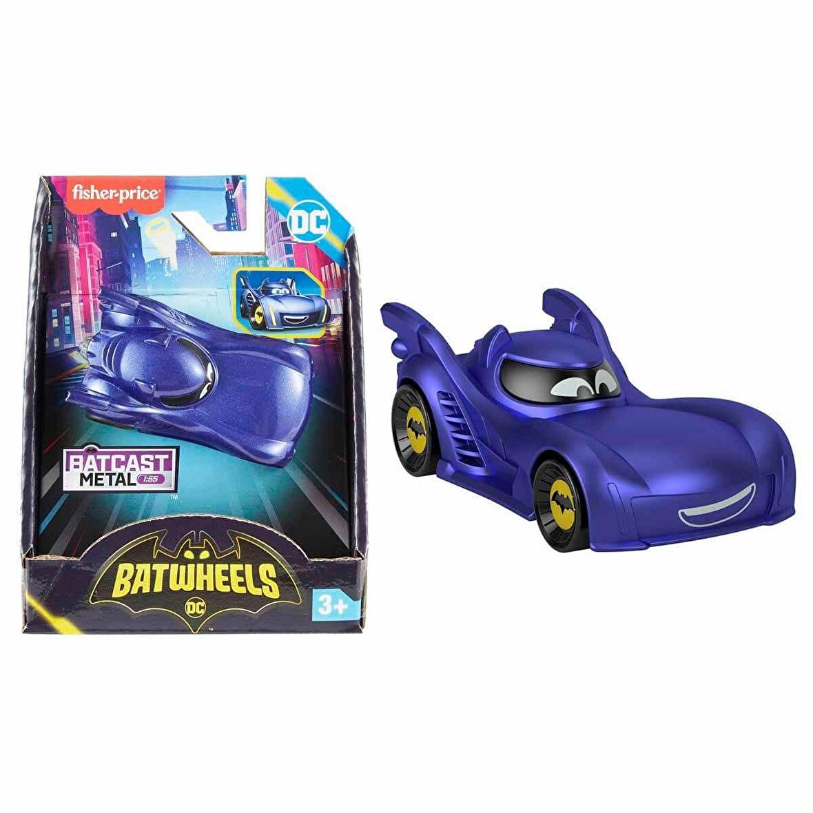 HML12 Fisher-Price® Batwheels™ Bam Batmobile™ FABBATOYS