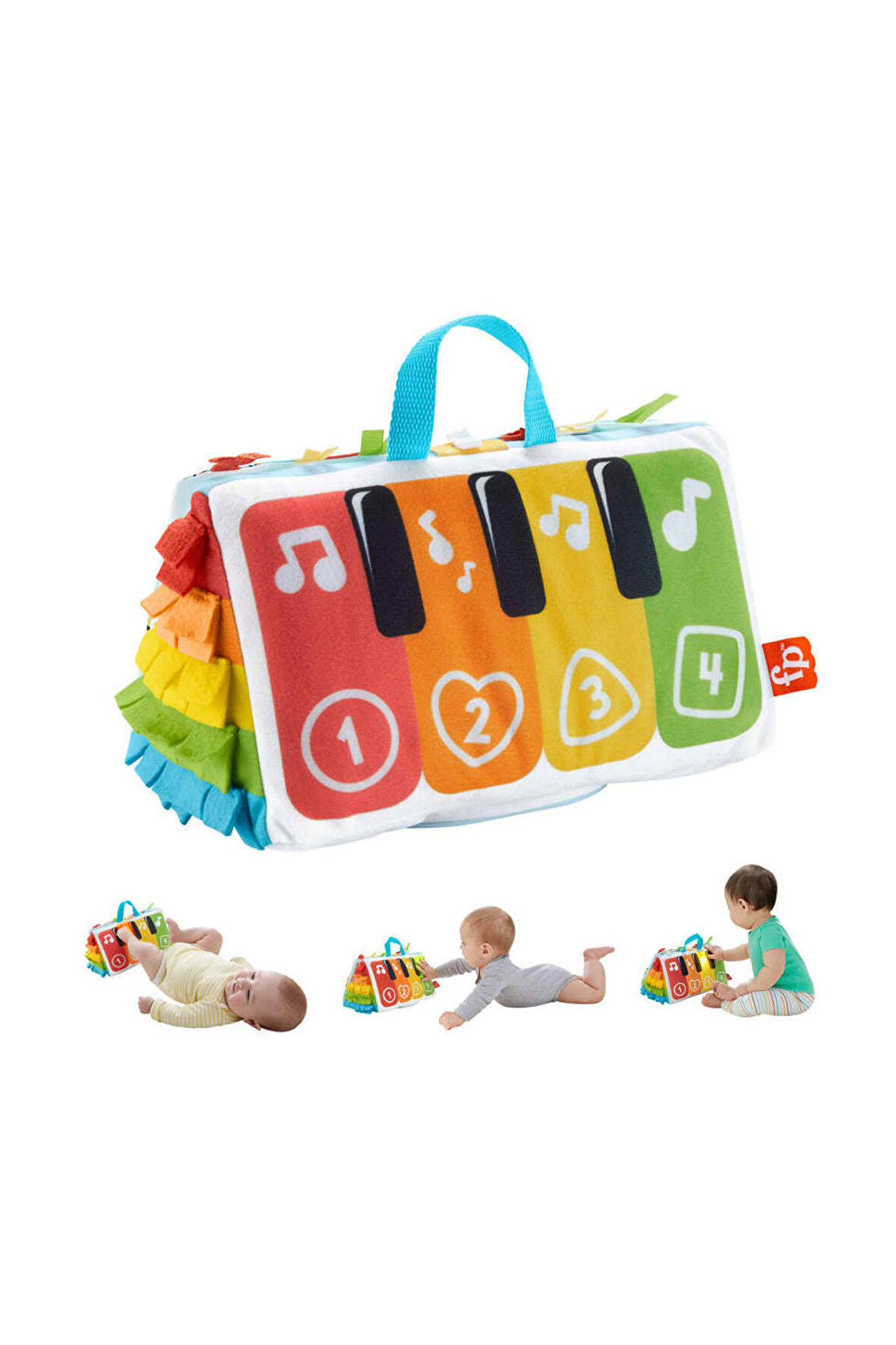 Fisher Price Işıklı ve Müzikli Yumuşak Piyano HND54